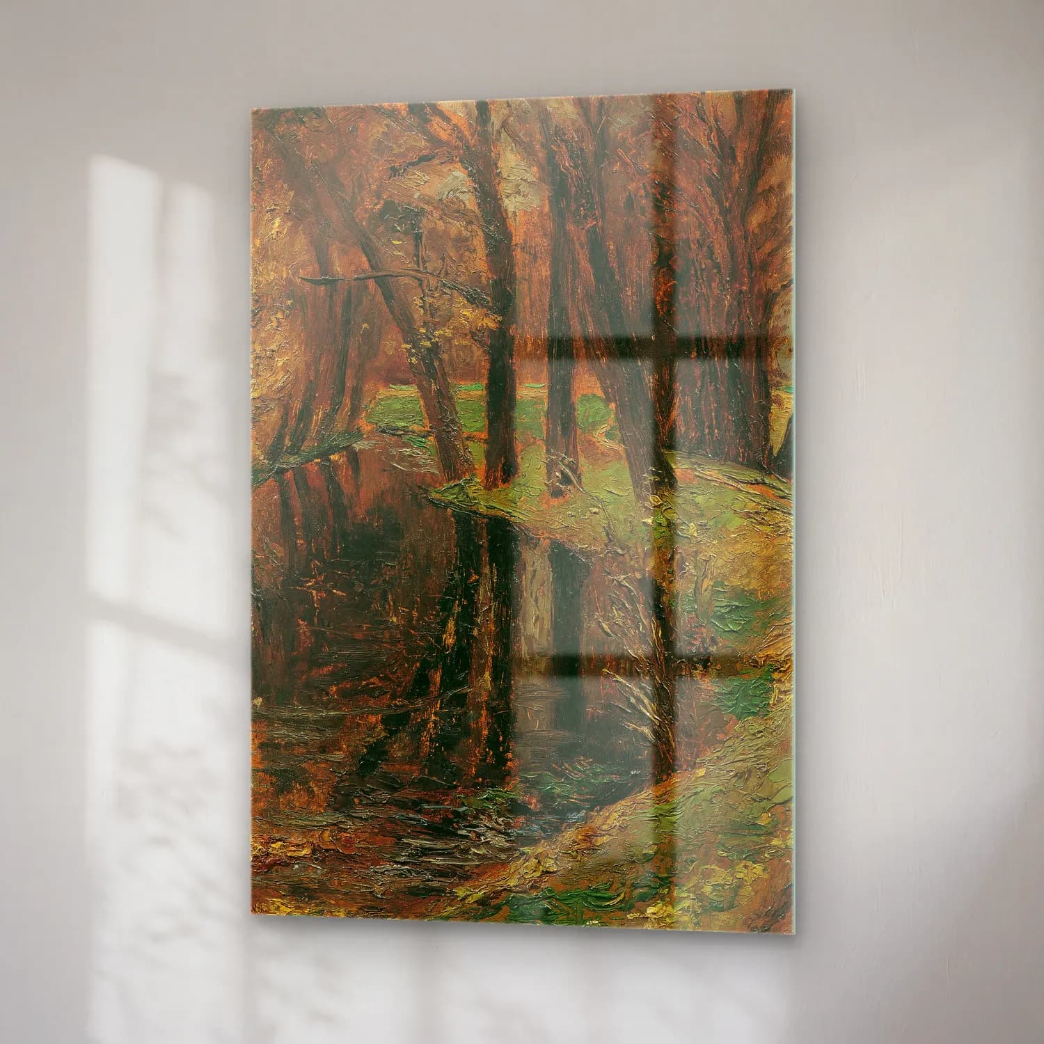 Olga Wisinger-Florian – Allee am Weiher cam tablo — sağ açıdan görünüm