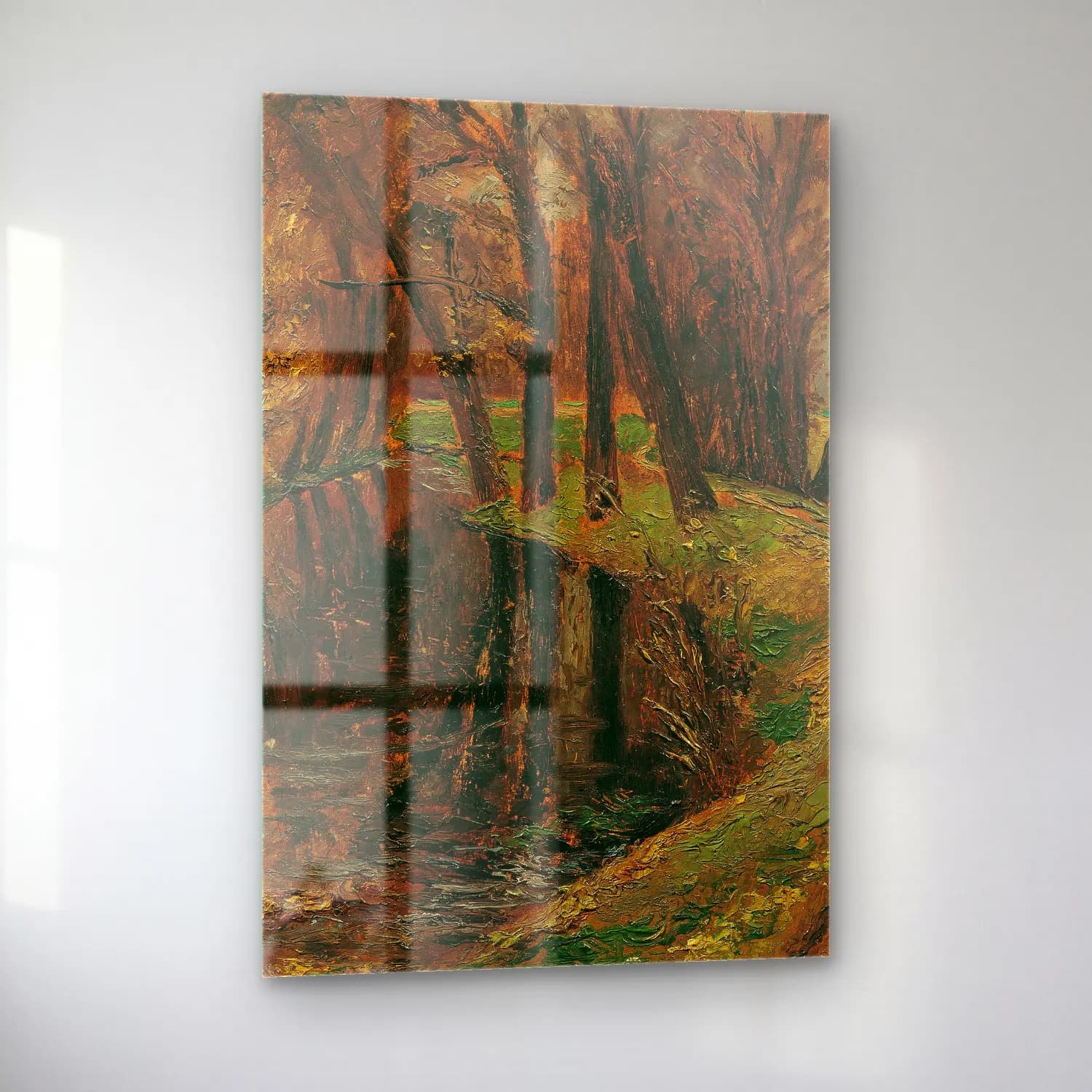 Olga Wisinger-Florian – Allee am Weiher cam tablo — sol açıdan görünüm