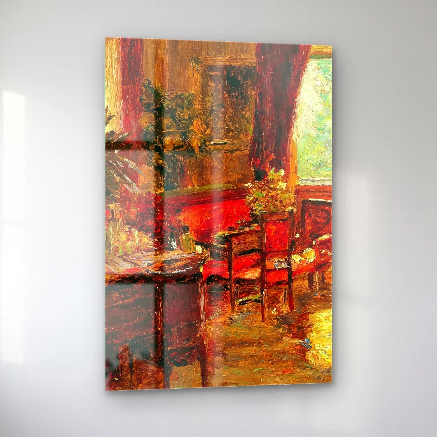 Olga Wisinger-Florian – Interior cam tablo — sol açıdan görünüm
