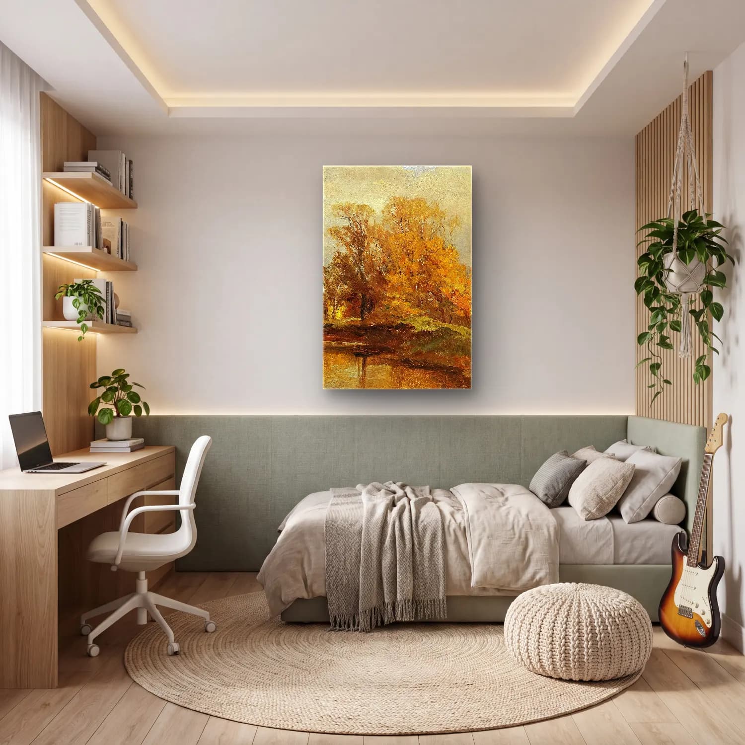 Olga Wisinger-Florian – Landscape Study cam tablo — genç odasında