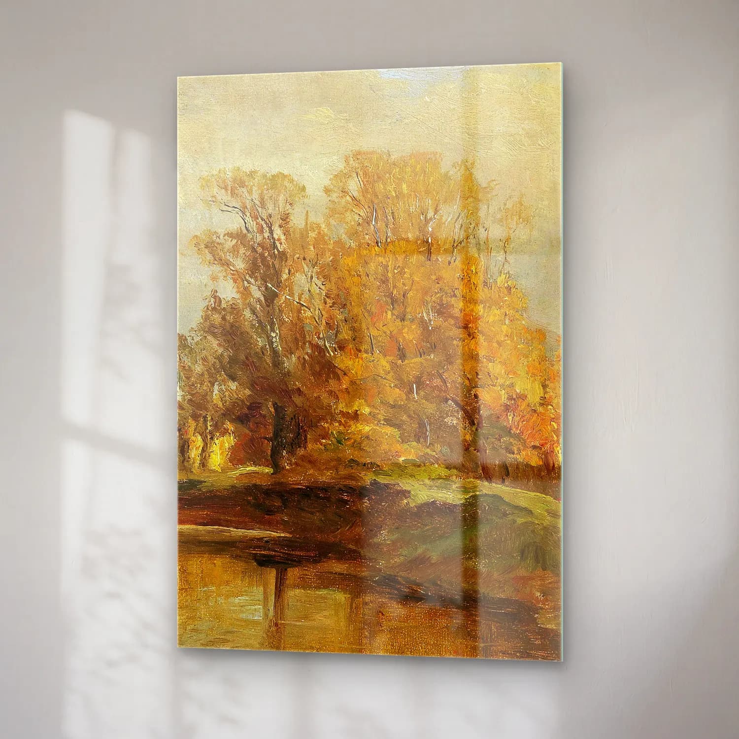 Olga Wisinger-Florian – Landscape Study cam tablo — sağ açıdan görünüm