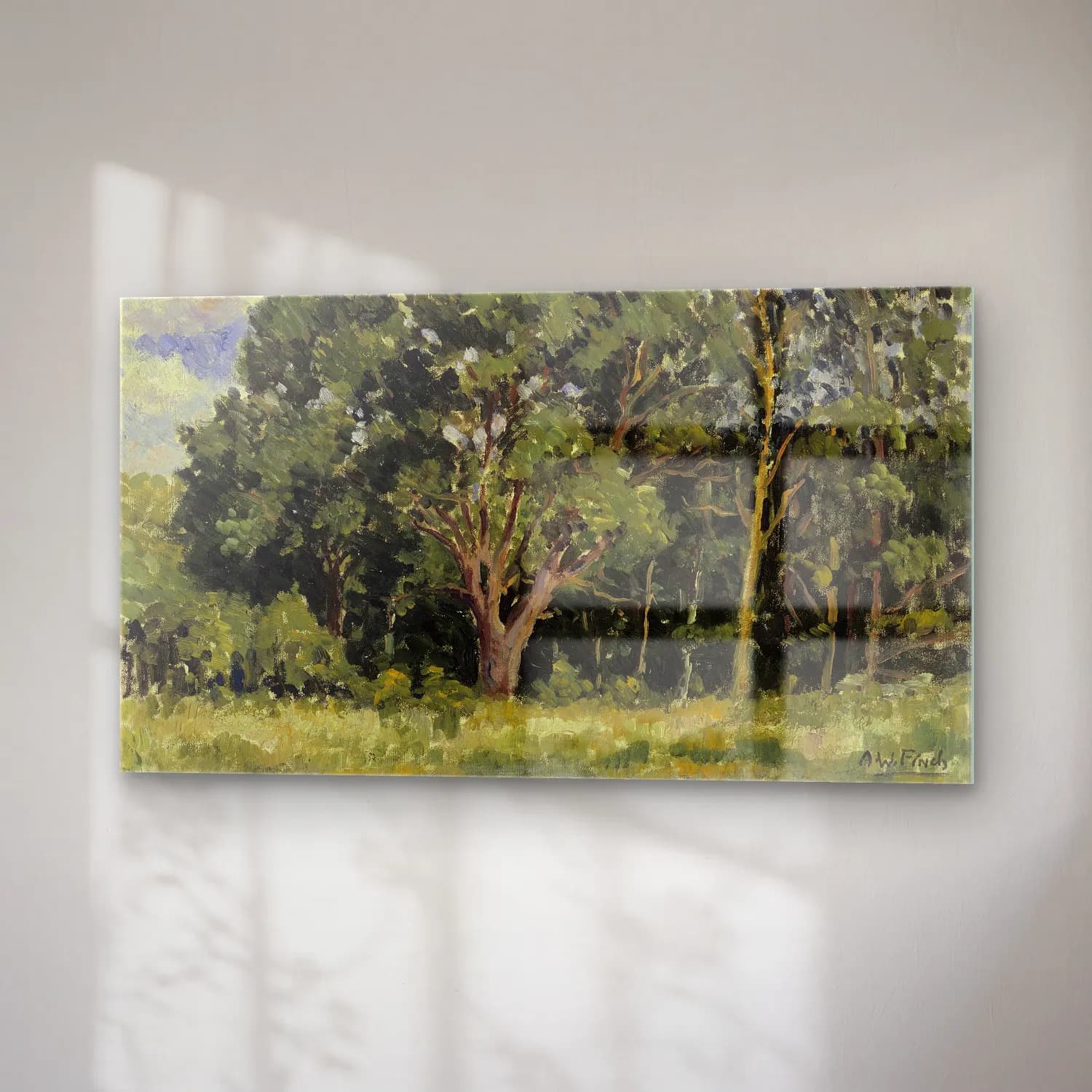 Alfred William Finch – Wood cam tablo — sağ açıdan görünüm