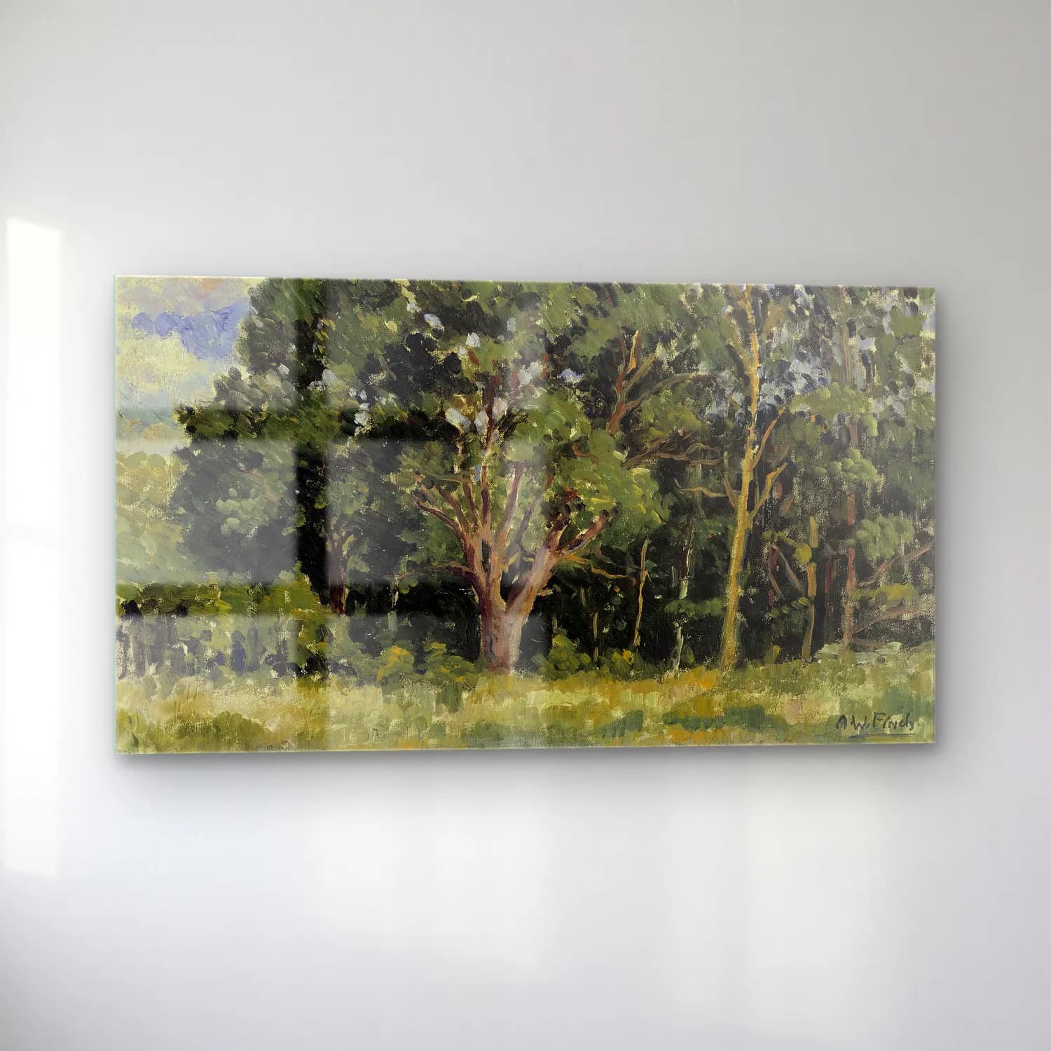Alfred William Finch – Wood cam tablo — sol açıdan görünüm
