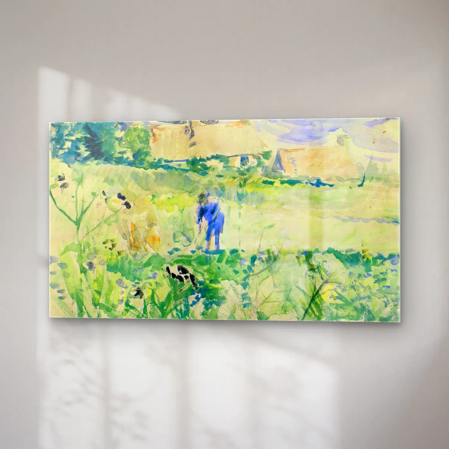 Berthe Morisot – Gorey cam tablo — sağ açıdan görünüm