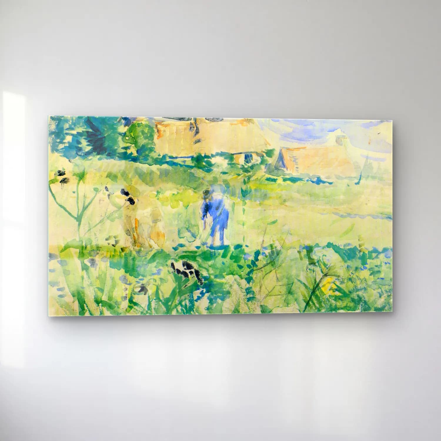 Berthe Morisot – Gorey cam tablo — sol açıdan görünüm