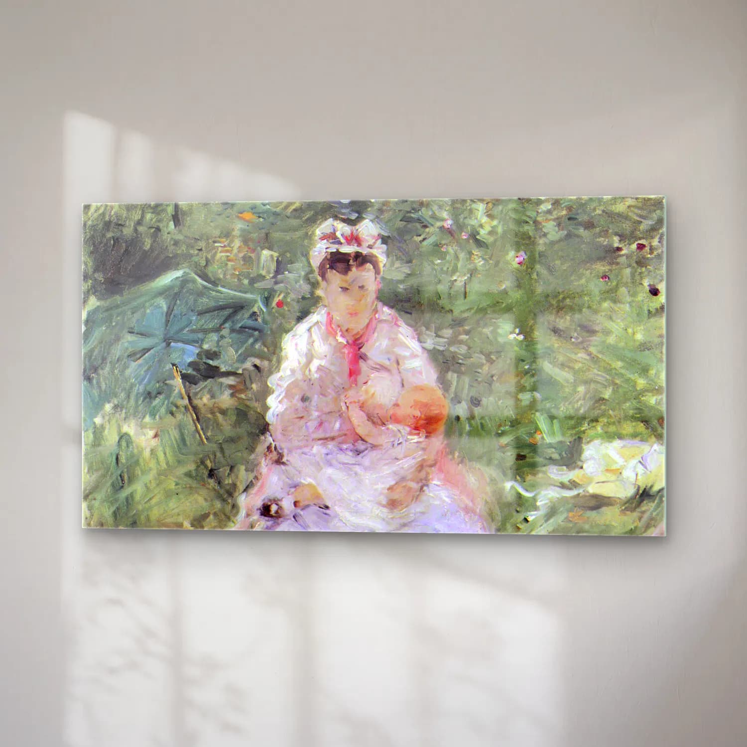 Berthe Morisot – Julie Manet cam tablo — sağ açıdan görünüm