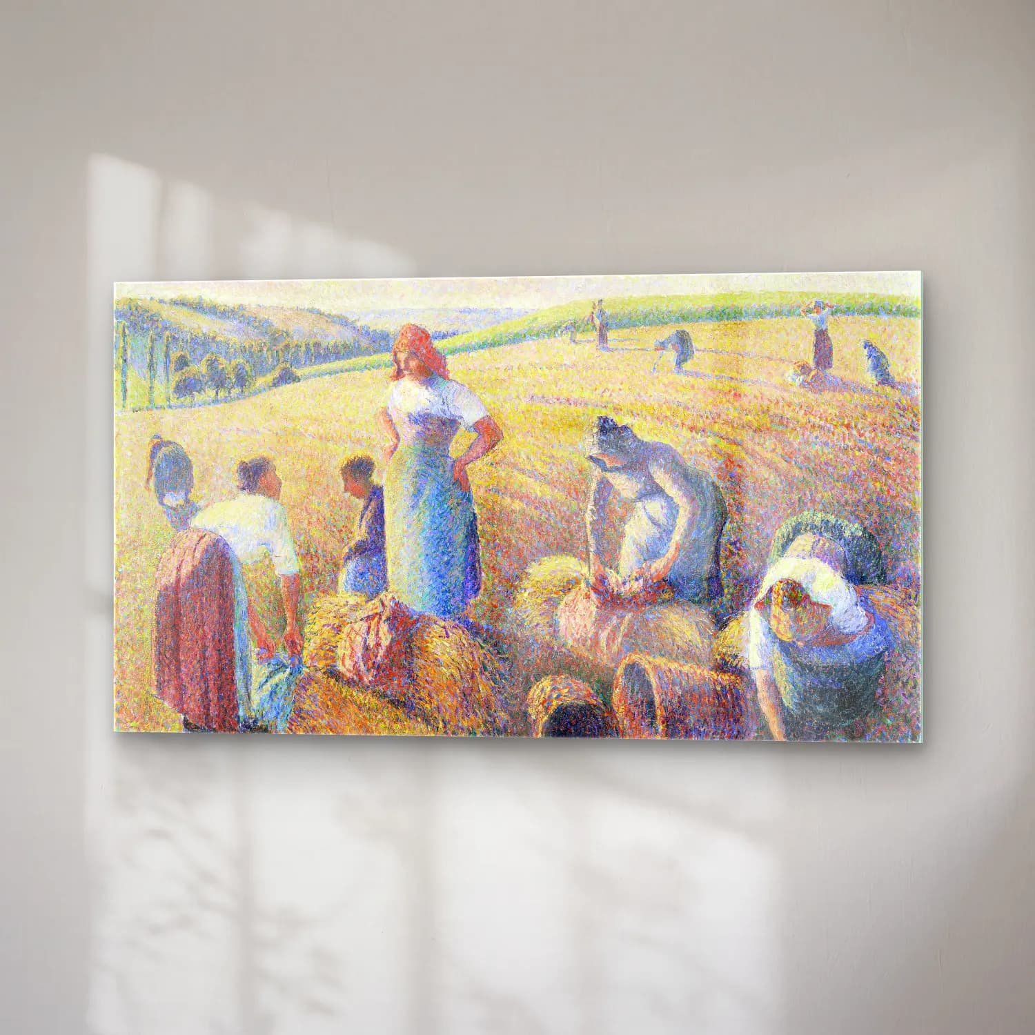 Camille Pissarro – The gleaners cam tablo — sağ açıdan görünüm