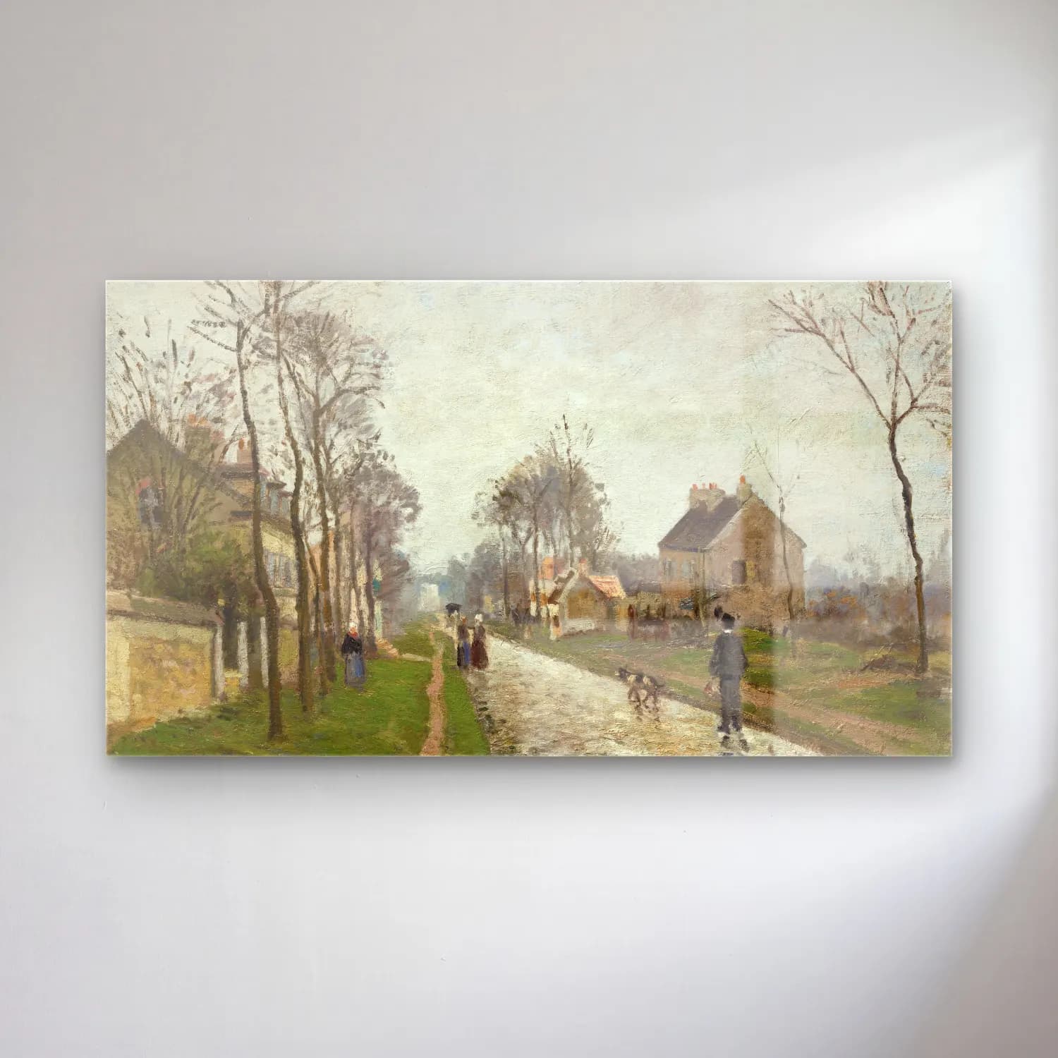 Camille Pissarro – image-from-rawpixel-id-3499882-jpeg cam tablo — Camille Pissarro – image-from-rawpixel-id-3499882-jpeg — empresyonist köy sokağı