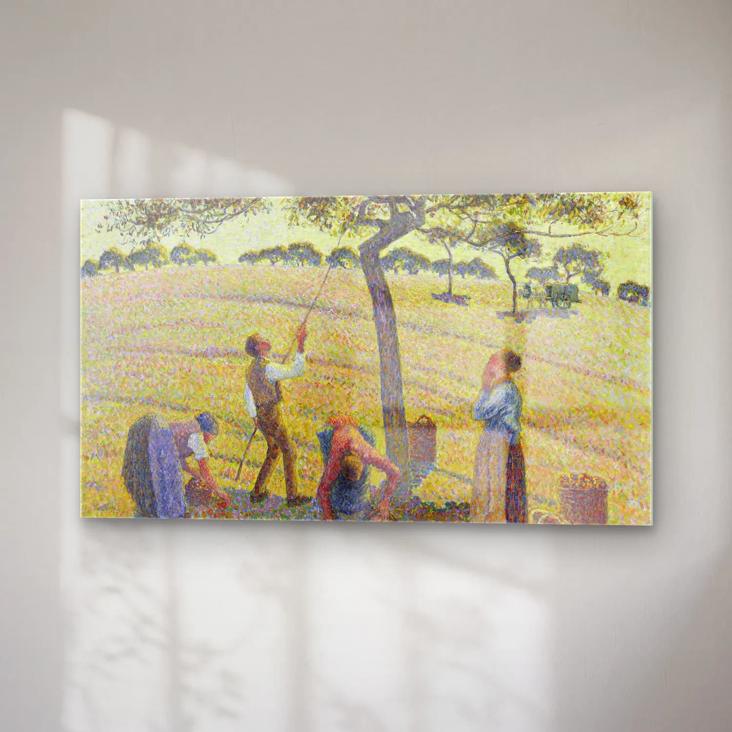 Camille Pissarro – Apple Harvest cam tablo — sağ açıdan görünüm