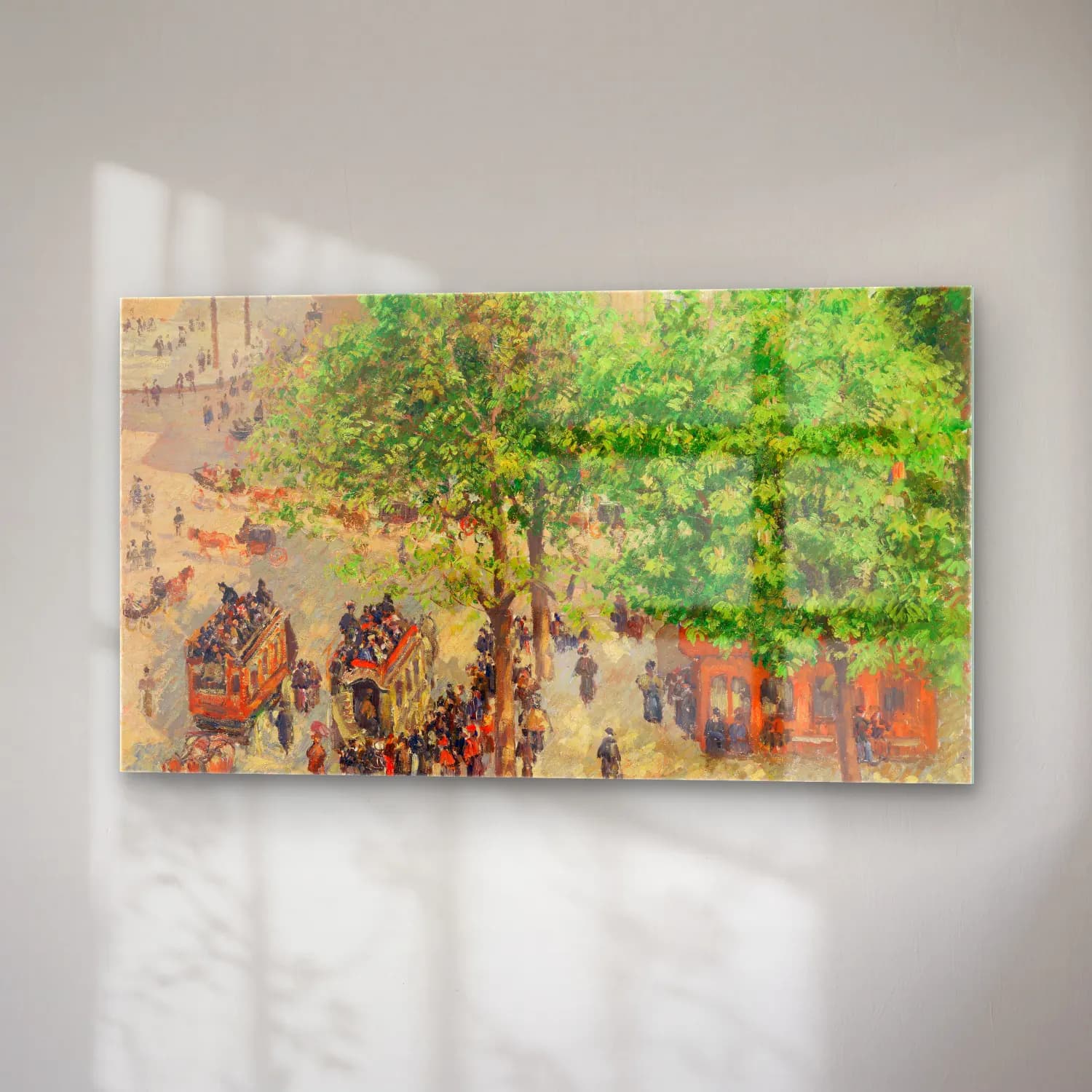 Camille Pissarro – Place du Théâtre-Français cam tablo — sağ açıdan görünüm