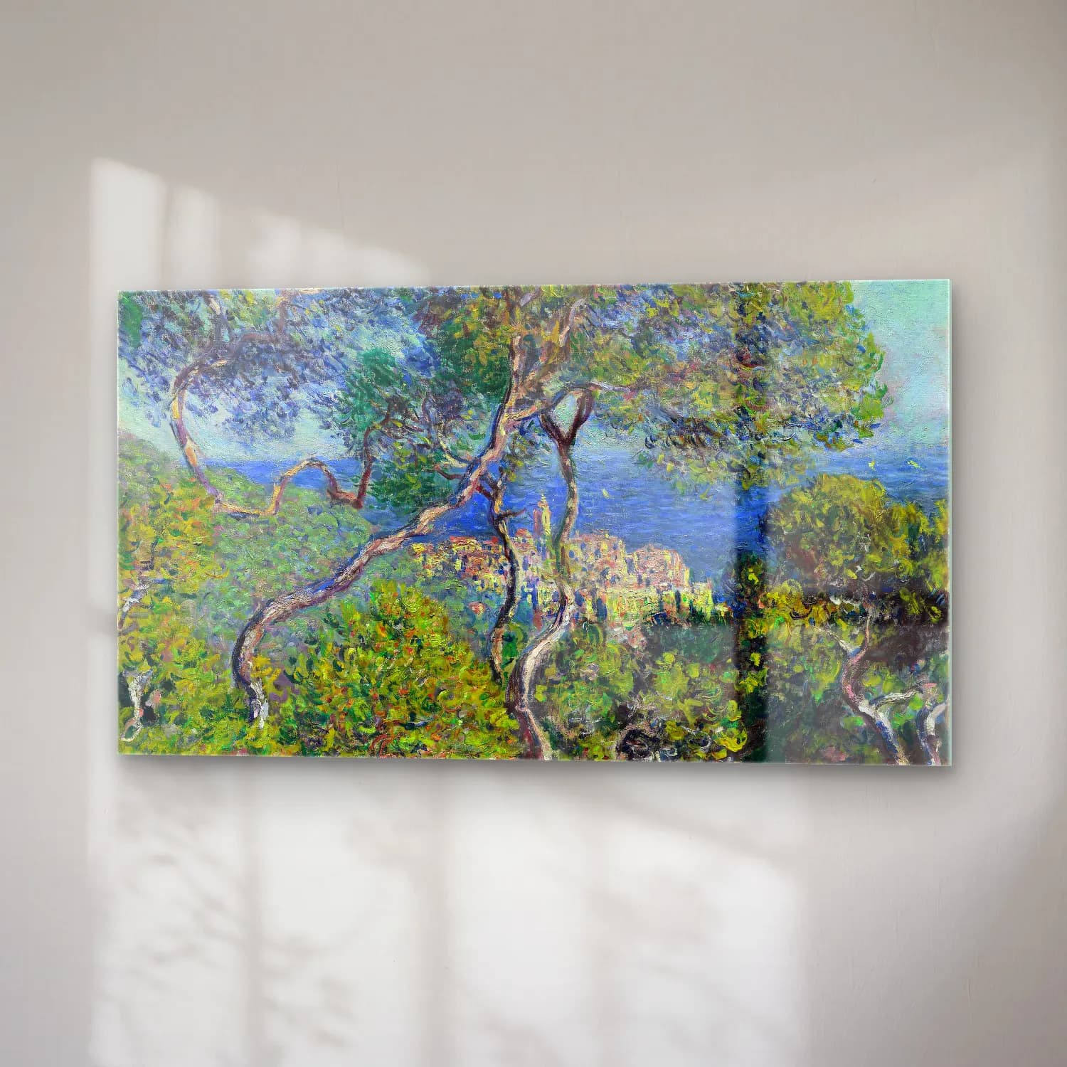 Claude Monet – Bordighera cam tablo — sağ açıdan görünüm