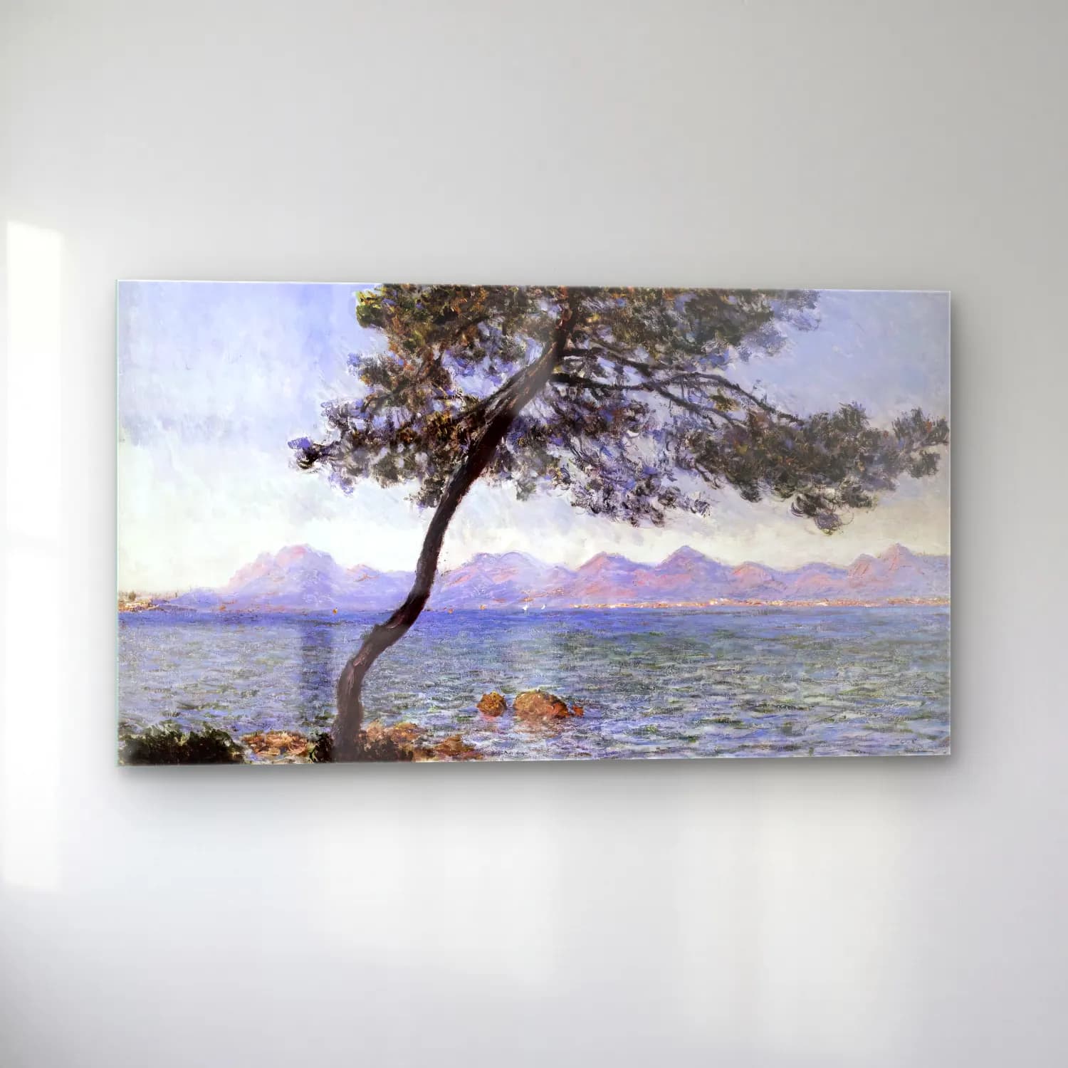 Claude Monet – Cap d Antibes cam tablo — sol açıdan görünüm