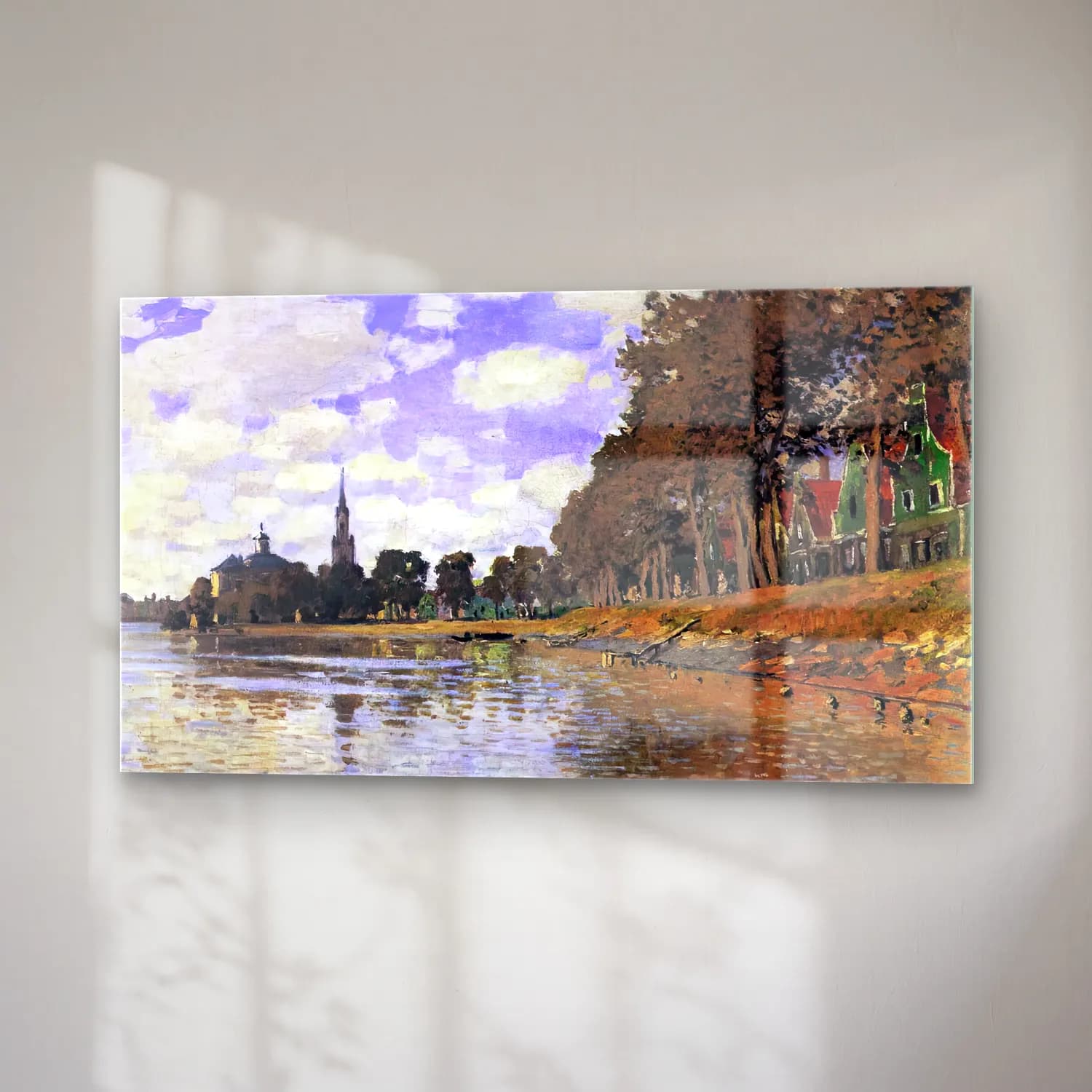 Claude Monet – Zaandam cam tablo — sağ açıdan görünüm