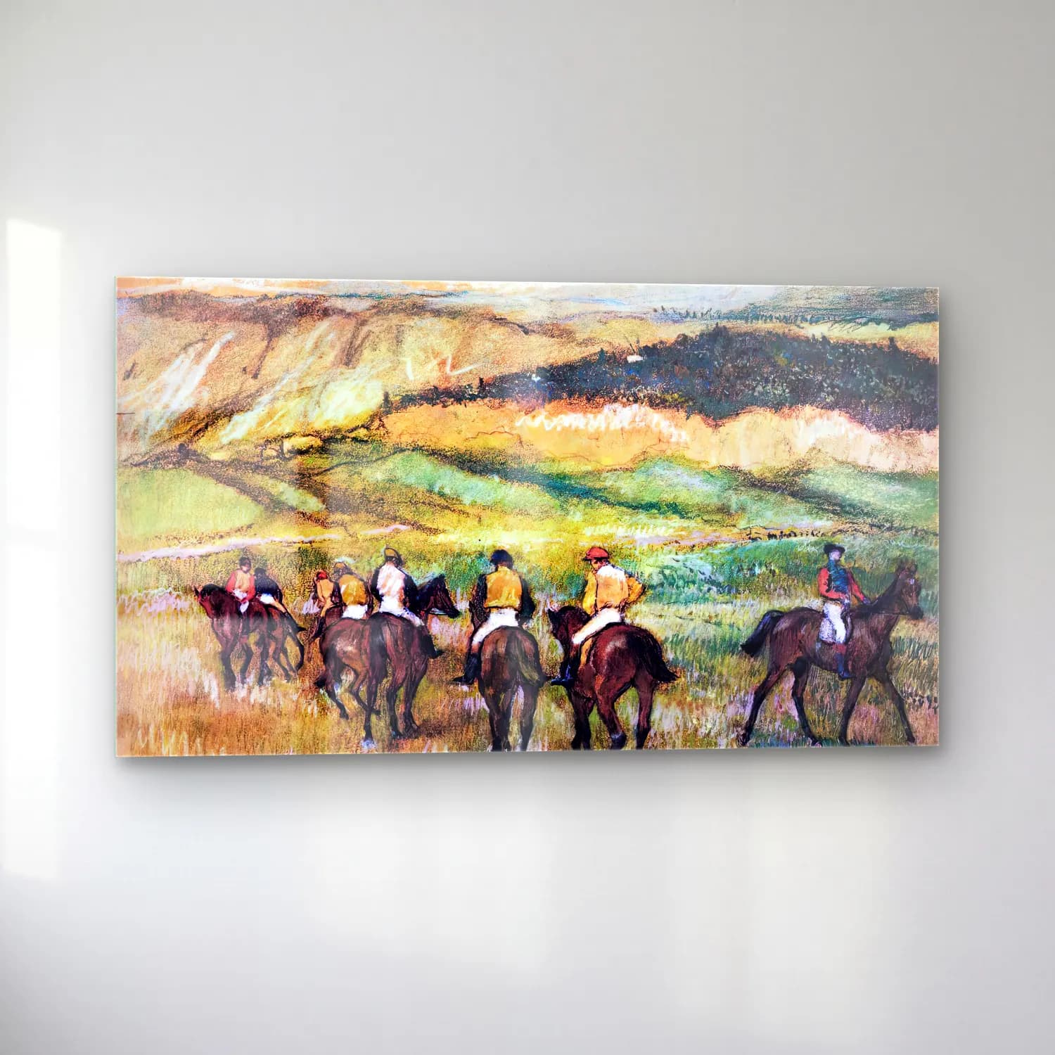 Edgar Degas – Before the Race cam tablo — sol açıdan görünüm