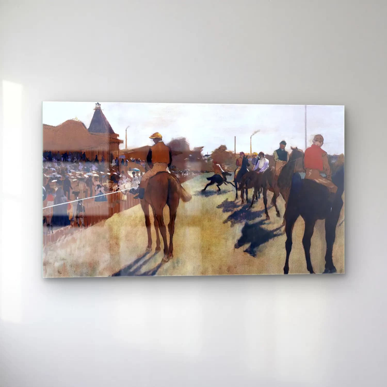 Edgar Degas – The Parade cam tablo — sol açıdan görünüm