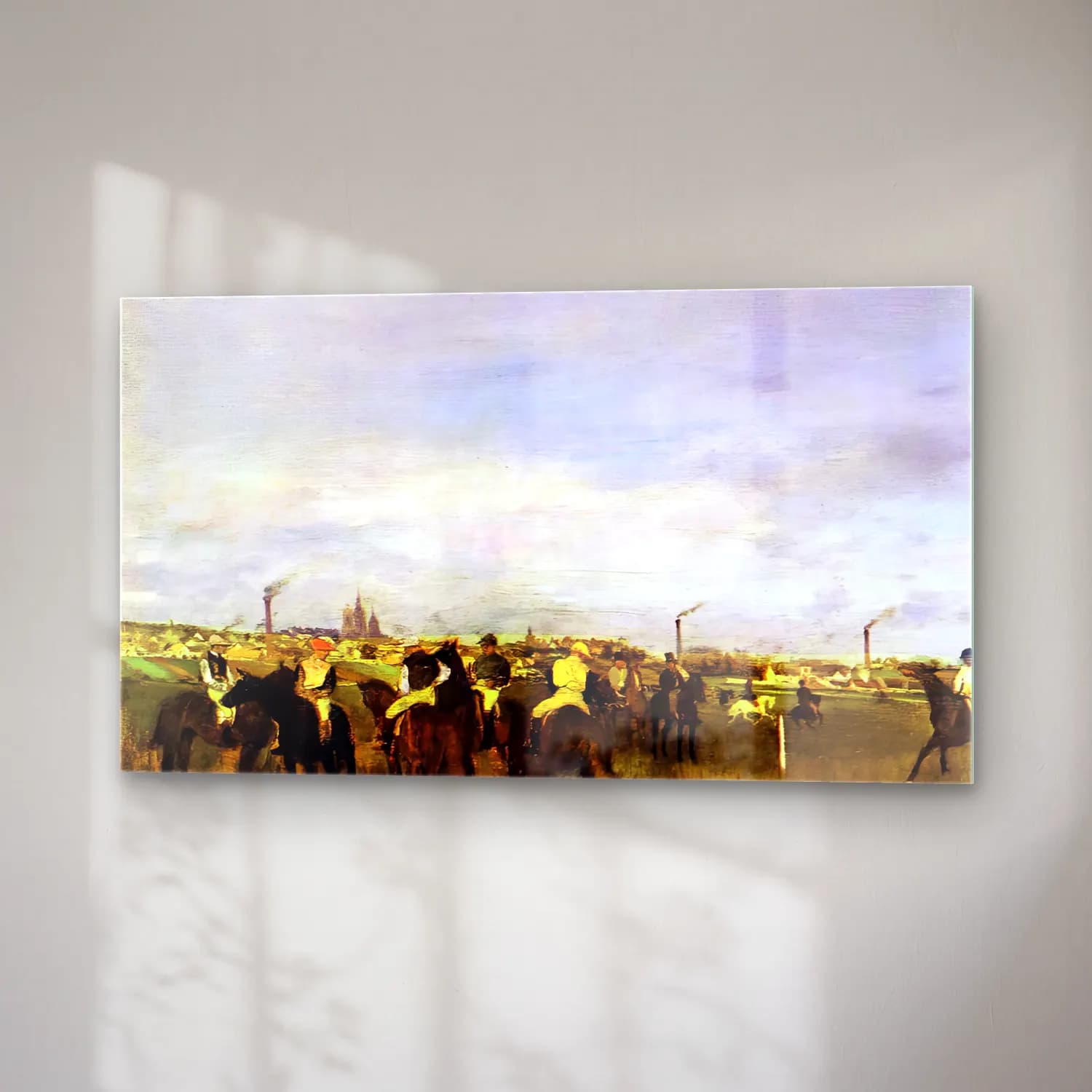 Edgar Degas – The Races. Before the Start cam tablo — sağ açıdan görünüm