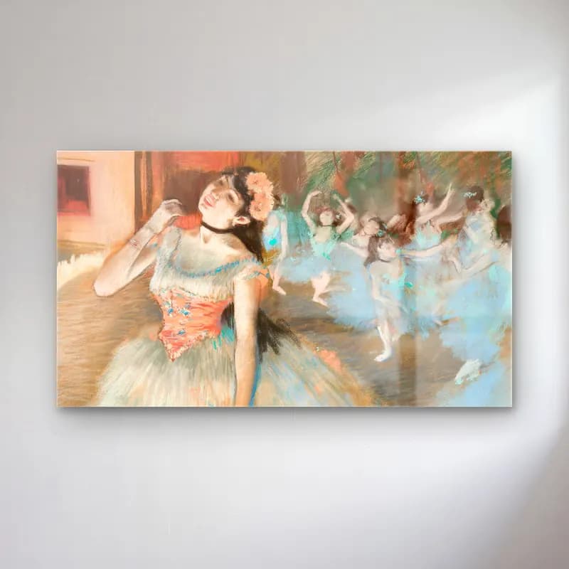 Edgar Degas – The Star cam tablo — Edgar Degas – The Star — empresyonist dansçılar