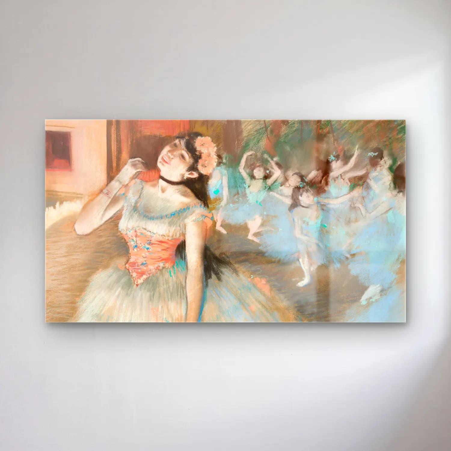 Edgar Degas – The Star cam tablo — Edgar Degas – The Star — empresyonist dansçılar