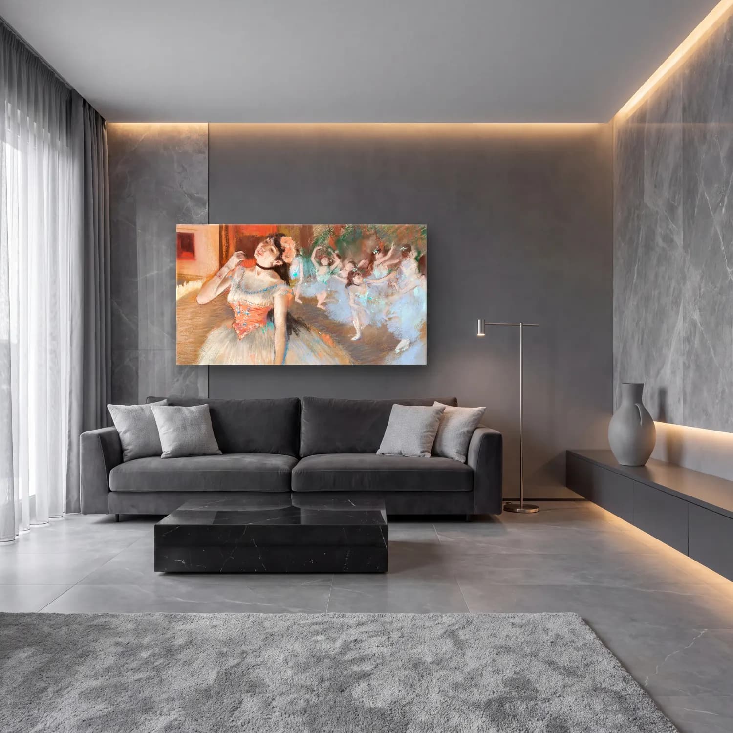 Edgar Degas – The Star cam tablo — lüks salon duvarında