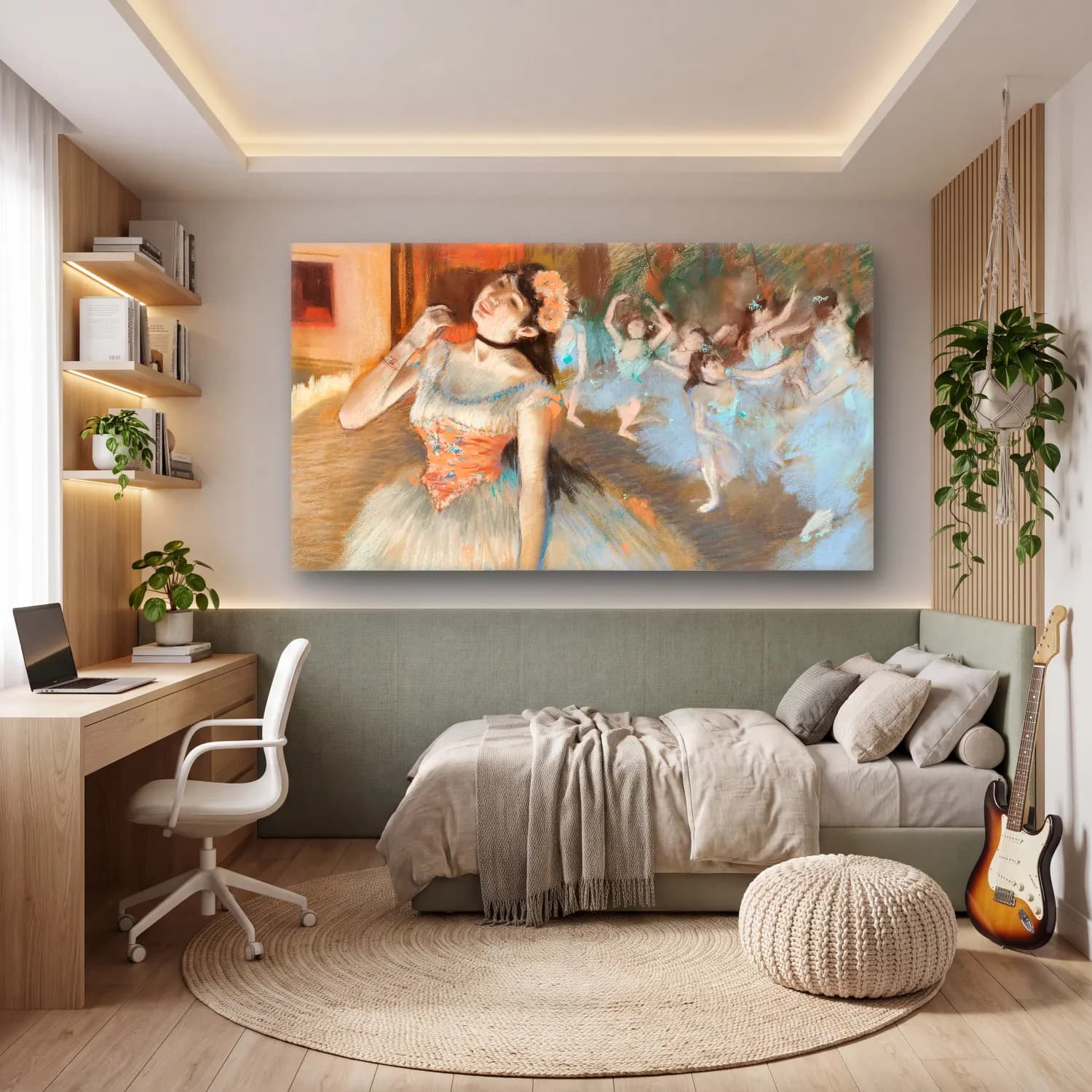 Edgar Degas – The Star cam tablo — genç odasında