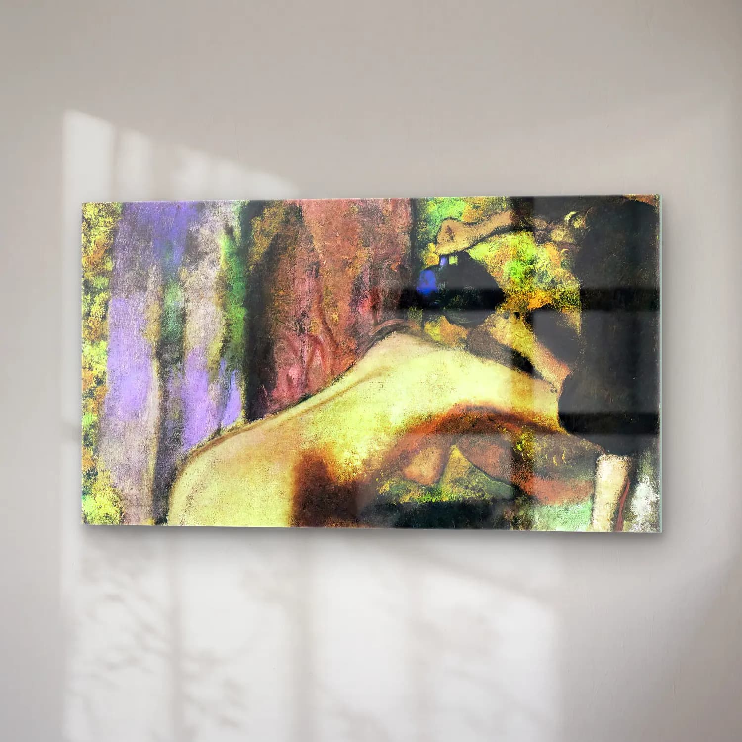 Edgar Degas – Woman in Bath cam tablo — sağ açıdan görünüm