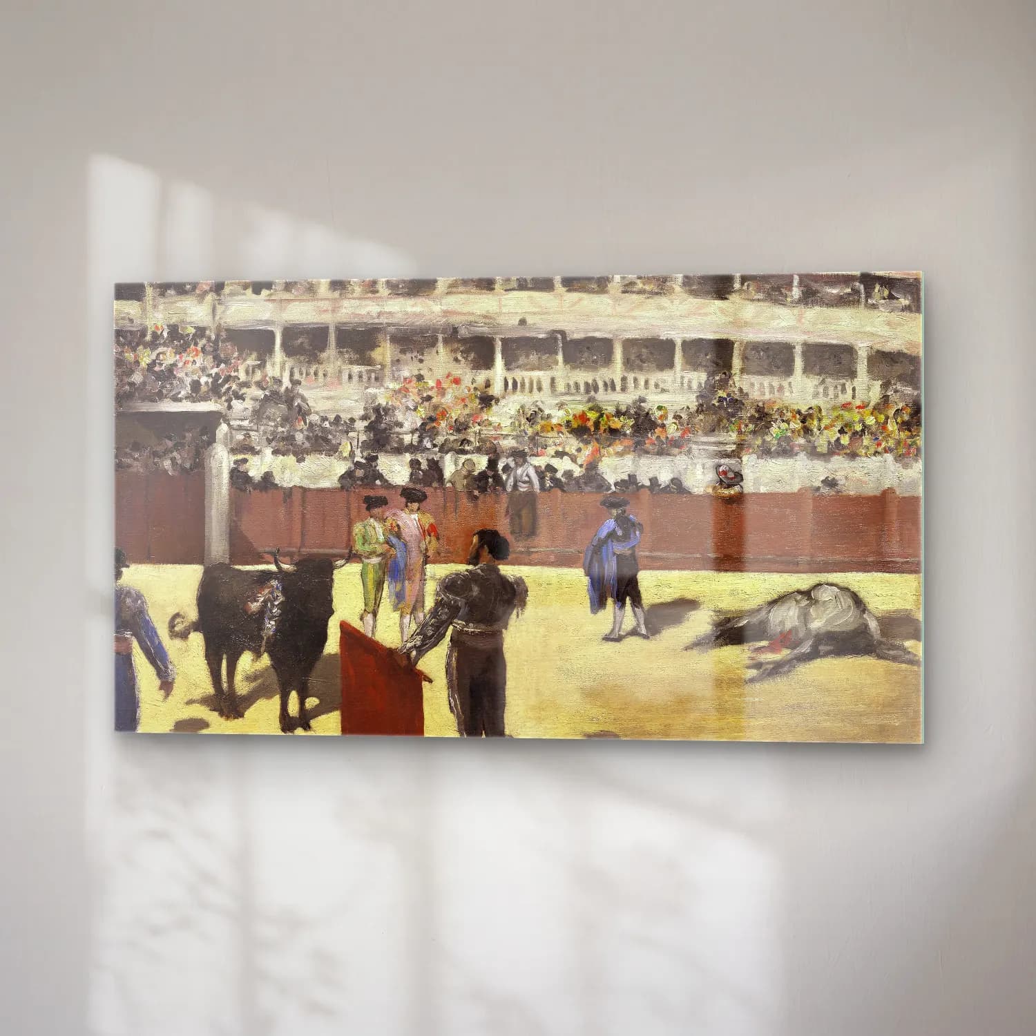 Edouard Manet – Bullfight cam tablo — sağ açıdan görünüm