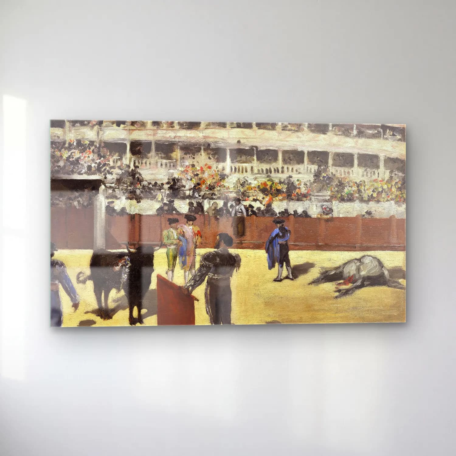 Edouard Manet – Bullfight cam tablo — sol açıdan görünüm