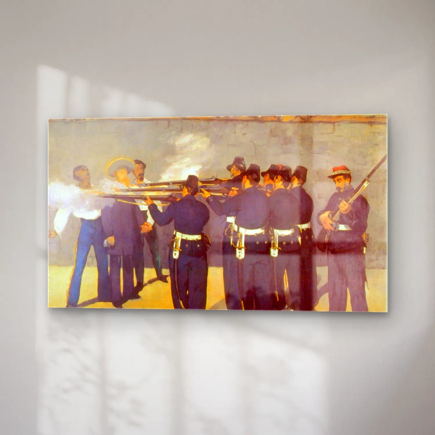 Edouard Manet – Execution cam tablo — sağ açıdan görünüm