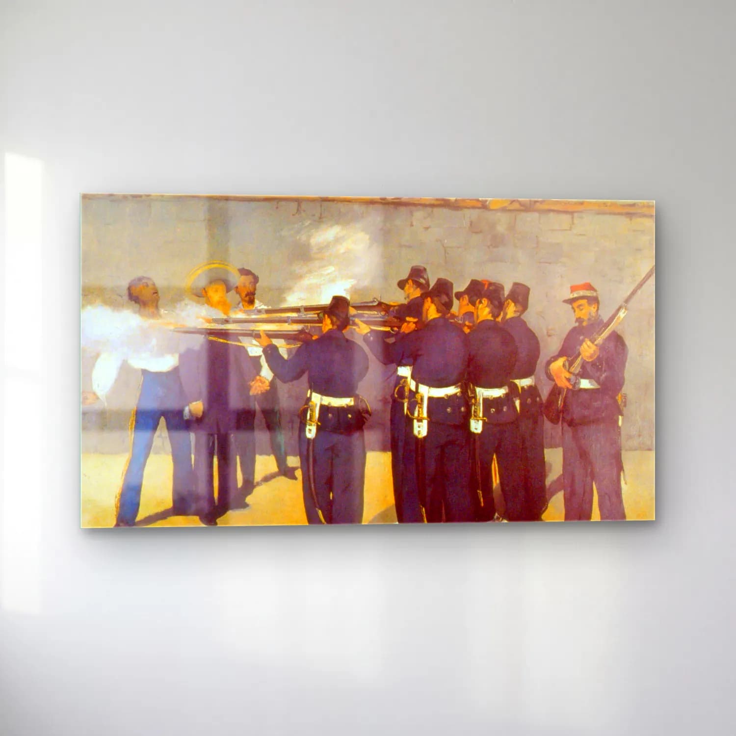 Edouard Manet – Execution cam tablo — sol açıdan görünüm