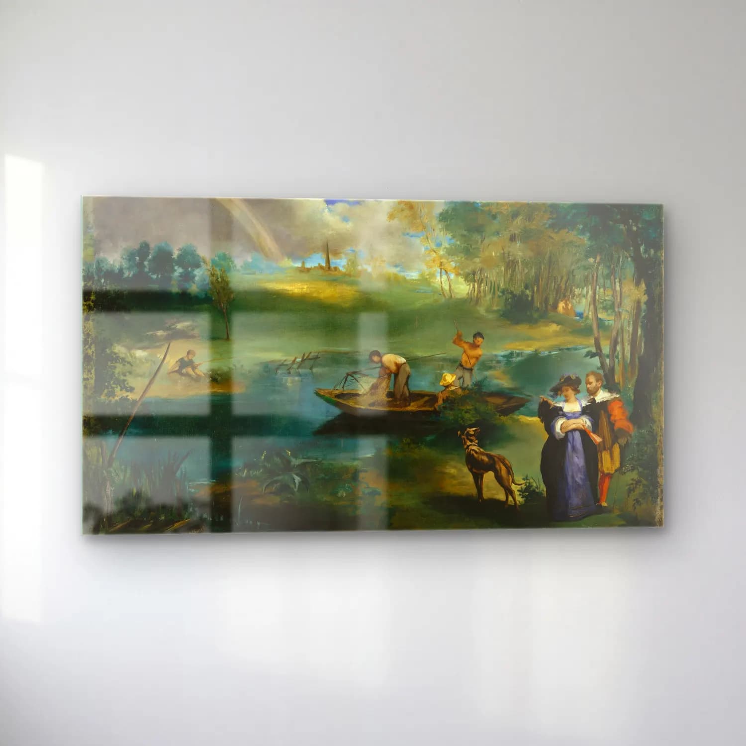 Edouard Manet – Fishing cam tablo — sol açıdan görünüm