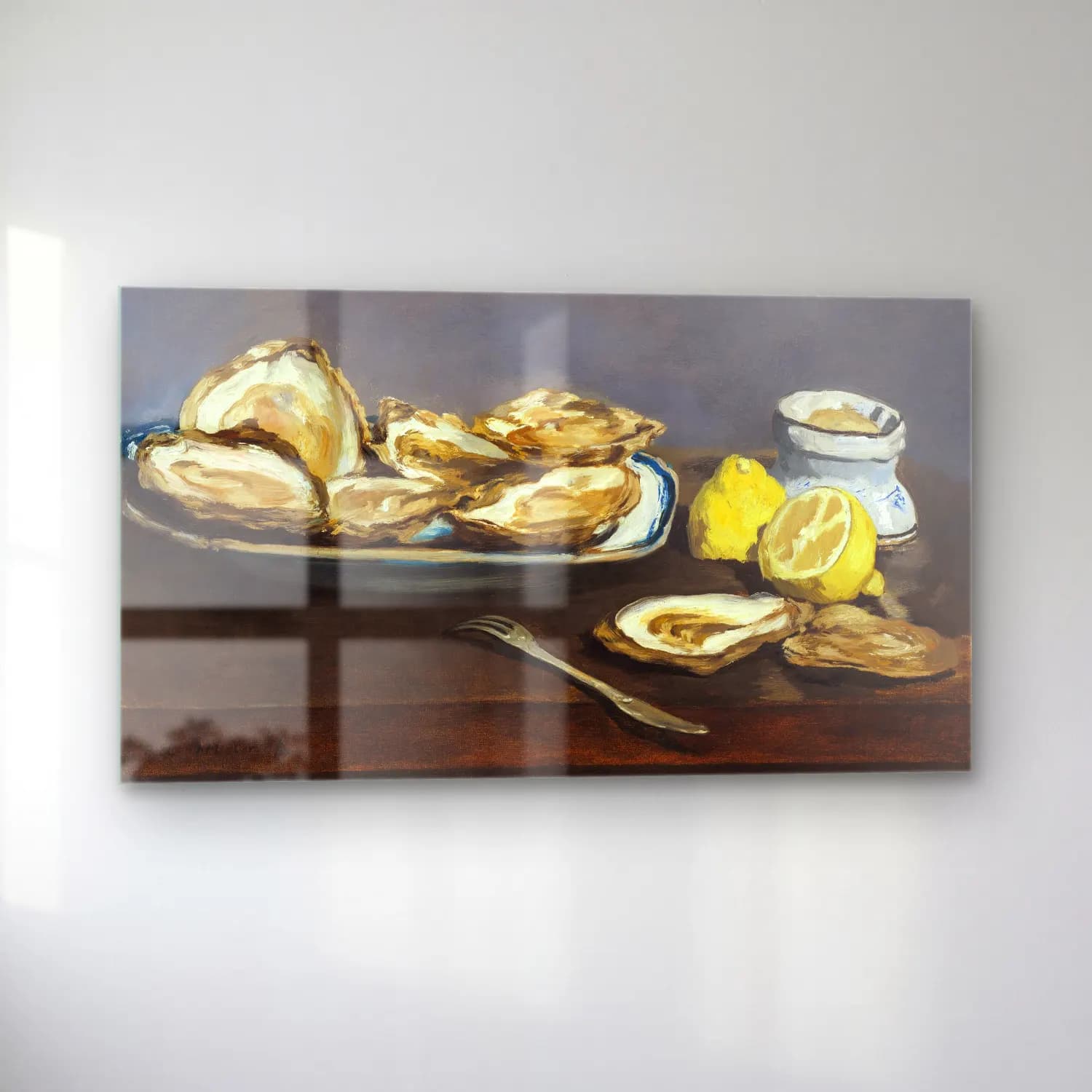 Edouard Manet – Oysters cam tablo — sol açıdan görünüm