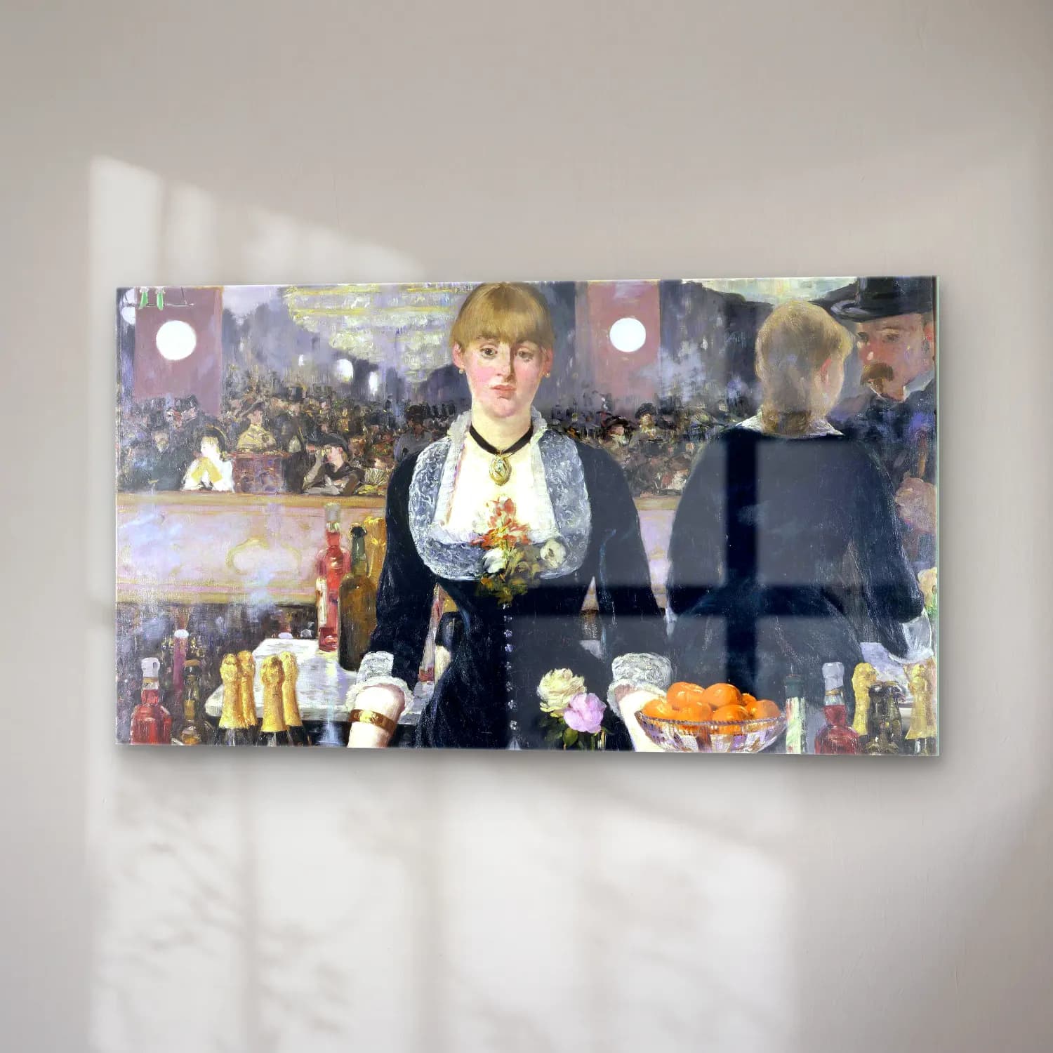 Edouard Manet – edouard manet un bar en el folies cam tablo — sağ açıdan görünüm
