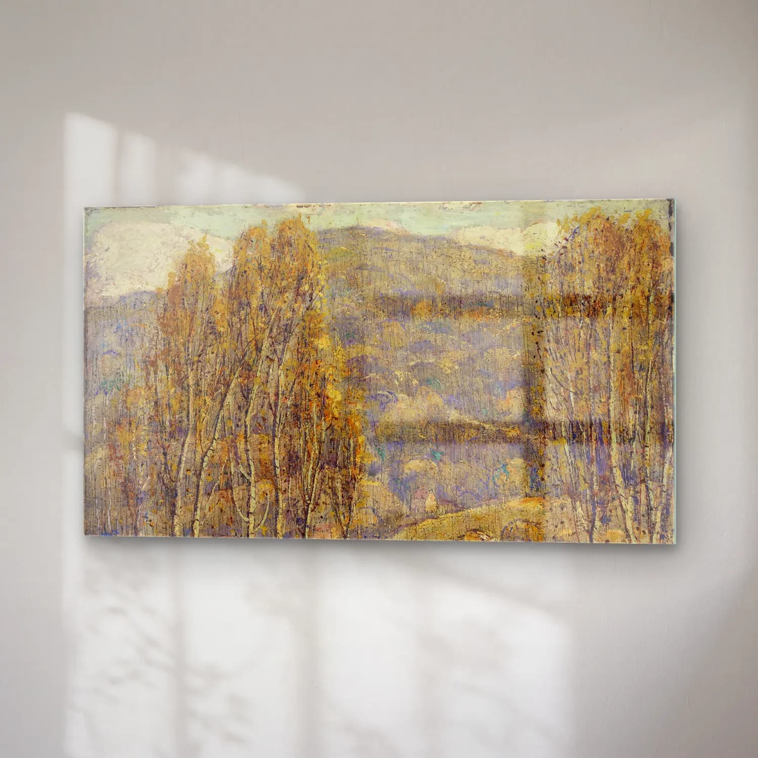 Ernest Lawson – Beeches cam tablo — sağ açıdan görünüm