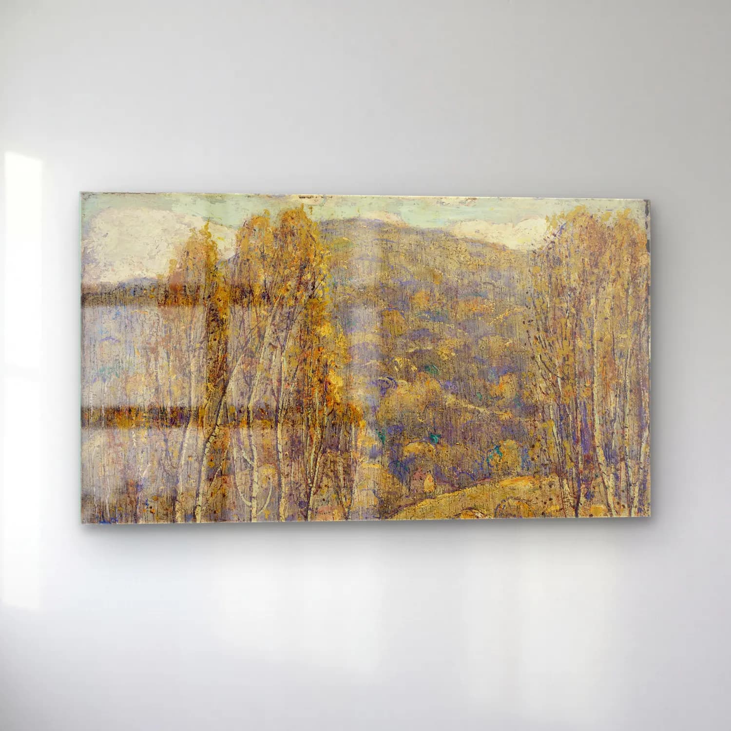 Ernest Lawson – Beeches cam tablo — sol açıdan görünüm