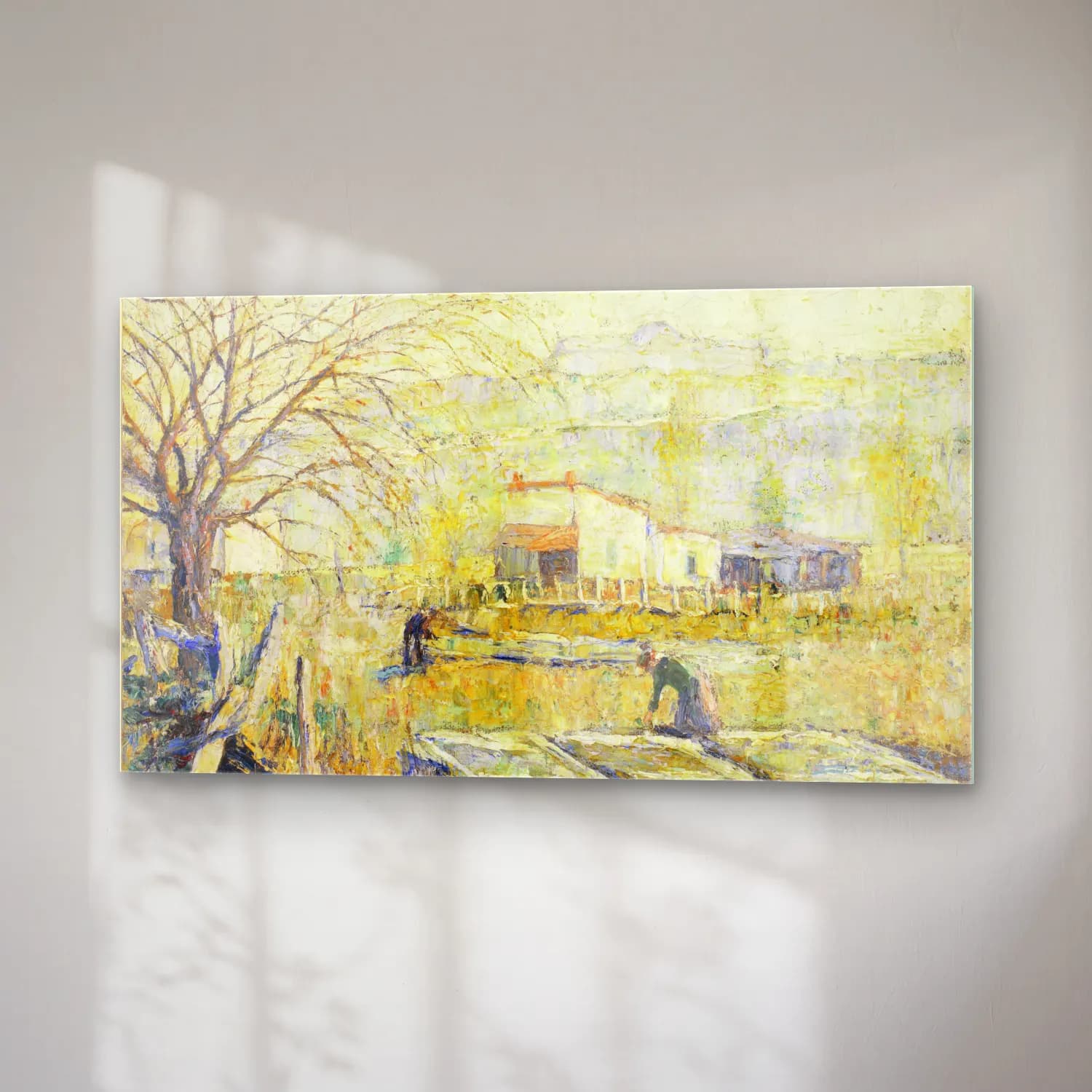 Ernest Lawson – Hot Beds cam tablo — sağ açıdan görünüm