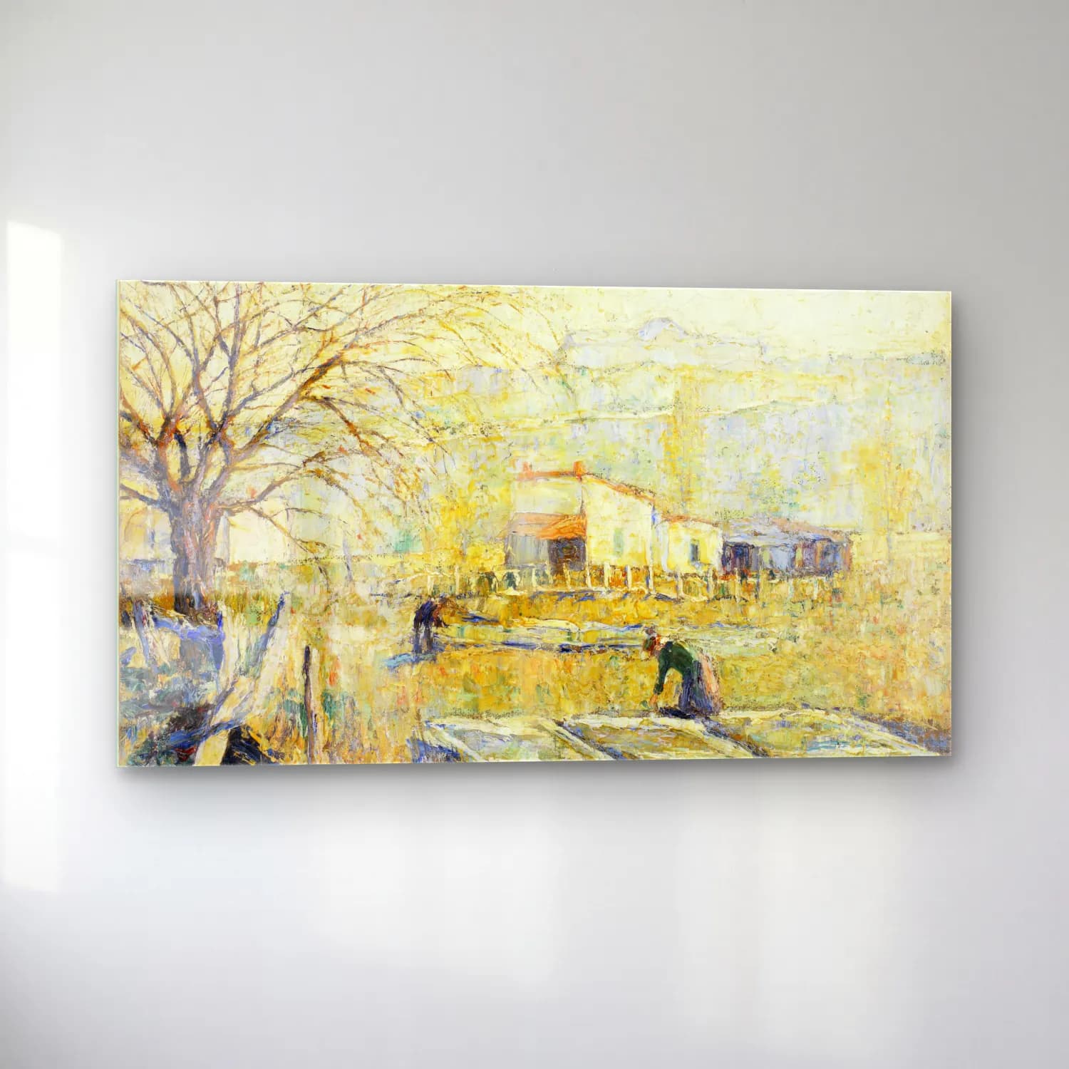 Ernest Lawson – Hot Beds cam tablo — sol açıdan görünüm