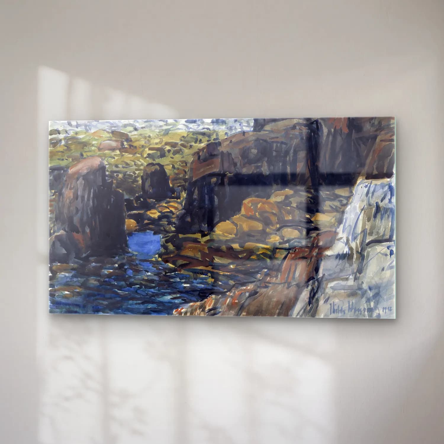 Frederick Childe Hassam – Appledore No cam tablo — sağ açıdan görünüm