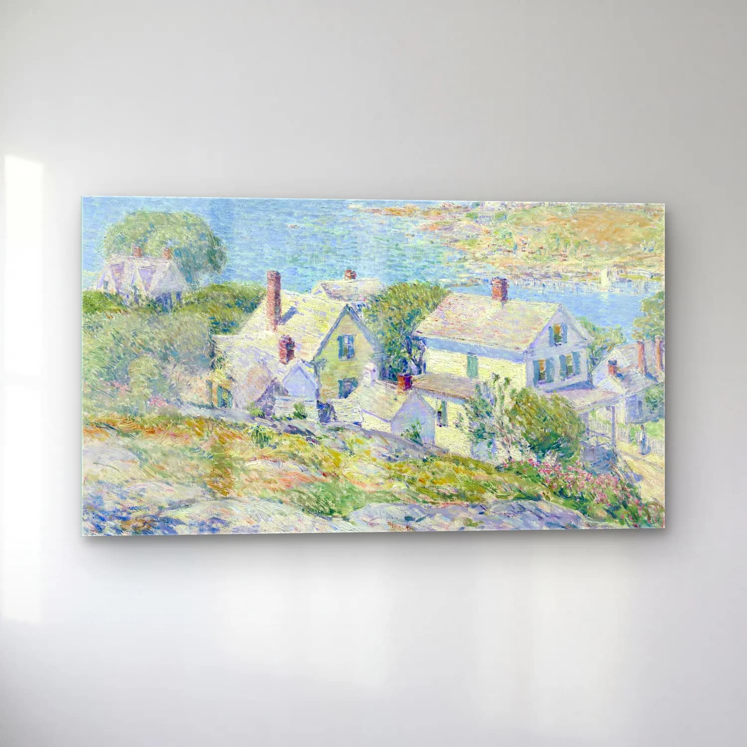 Frederick Childe Hassam – New England Headlands cam tablo — sol açıdan görünüm