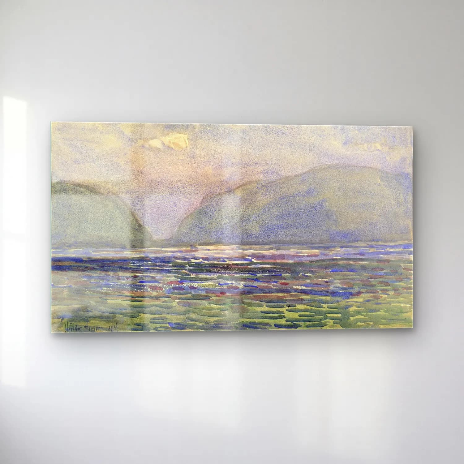 Frederick Childe Hassam – Noon above Newburgh cam tablo — sol açıdan görünüm
