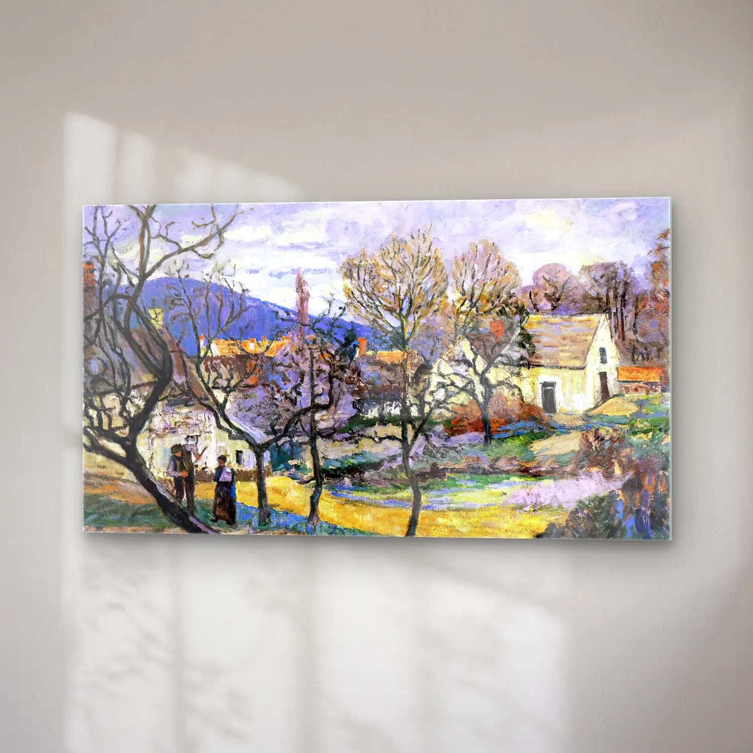Armand Guillaumin – Outskirts of Paris cam tablo — sağ açıdan görünüm
