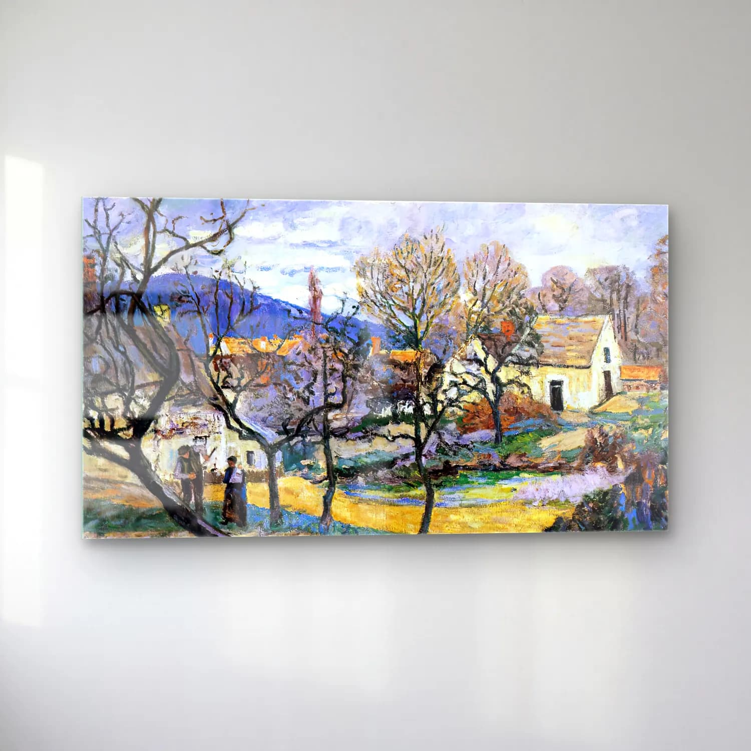 Armand Guillaumin – Outskirts of Paris cam tablo — sol açıdan görünüm
