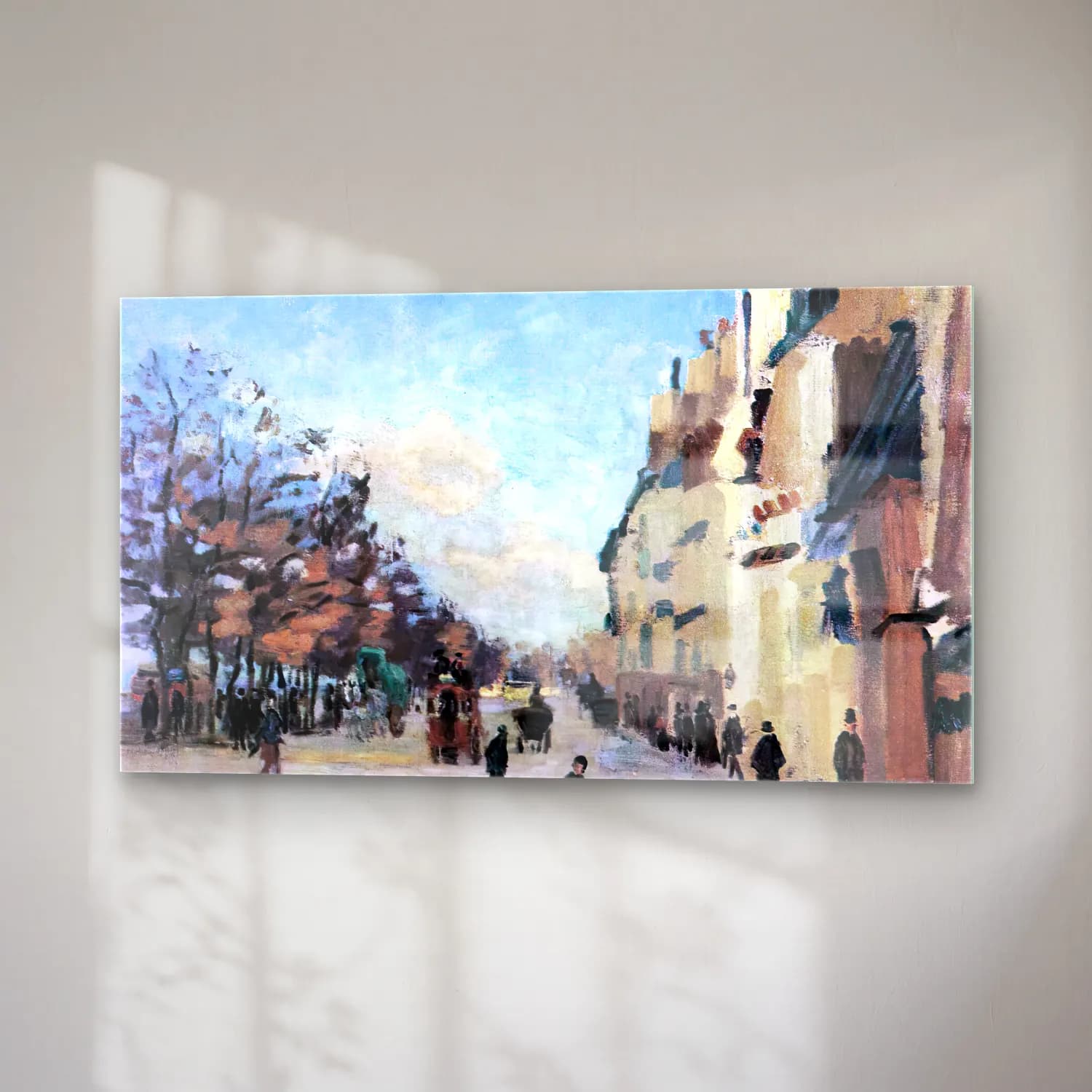 Armand Guillaumin – Quai de la Gare, Snow (Quai de Bercy) cam tablo — sağ açıdan görünüm