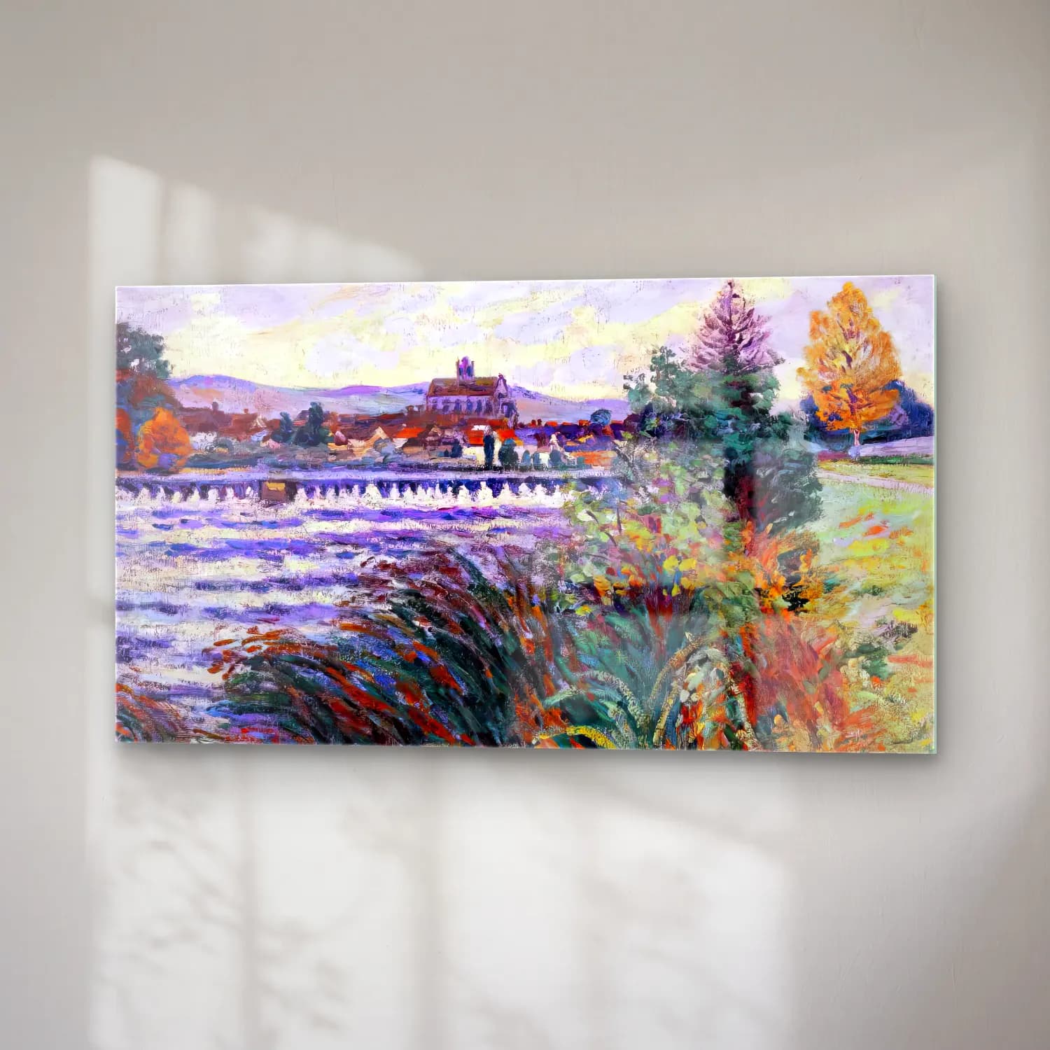 Armand Guillaumin – The River, Crozant cam tablo — sağ açıdan görünüm