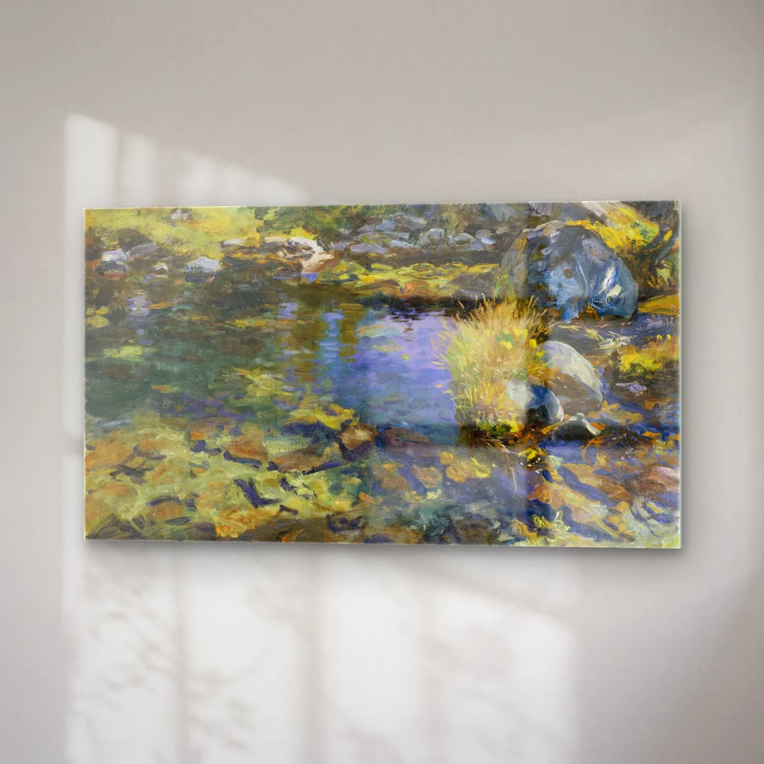 John Singer Sargent – Alpine Pool cam tablo — sağ açıdan görünüm