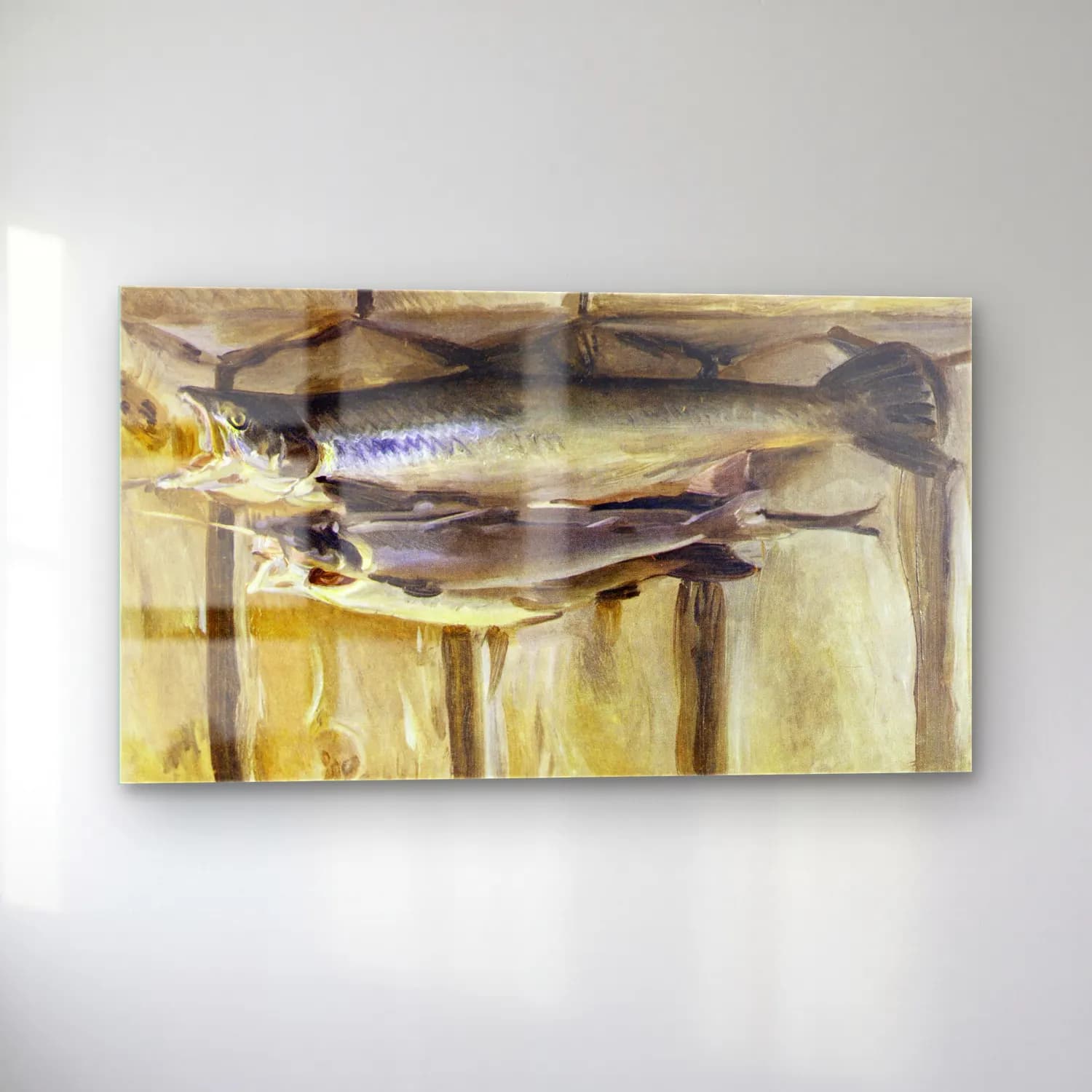 John Singer Sargent – Angling in British Art Through Five Centuries cam tablo — sol açıdan görünüm