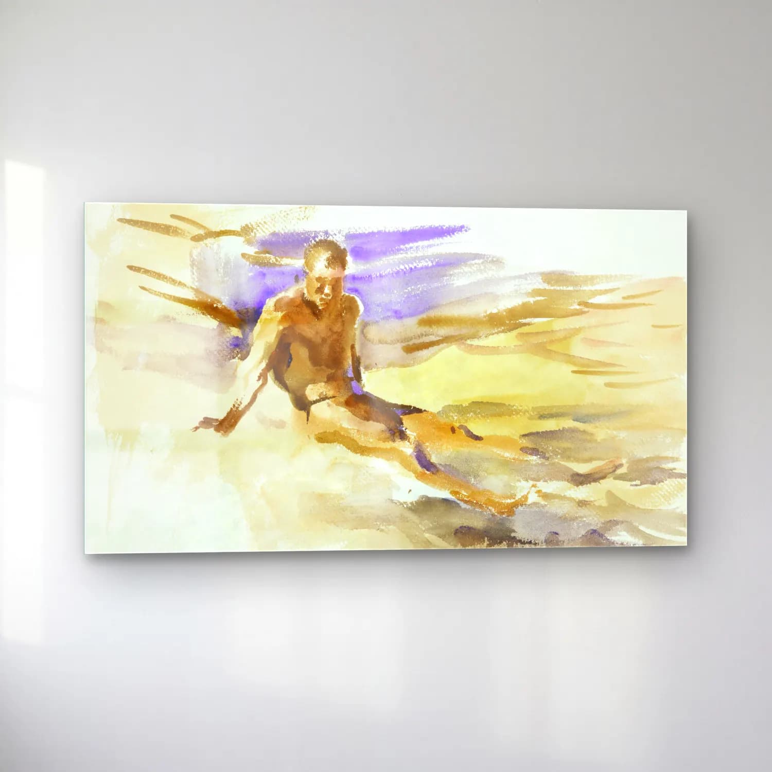 John Singer Sargent – Bather, Florida cam tablo — sol açıdan görünüm