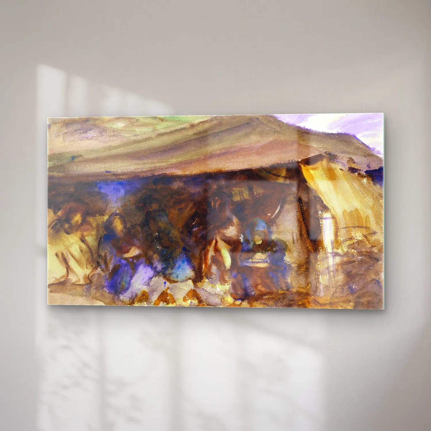 John Singer Sargent – Bedouin Tent cam tablo — sağ açıdan görünüm