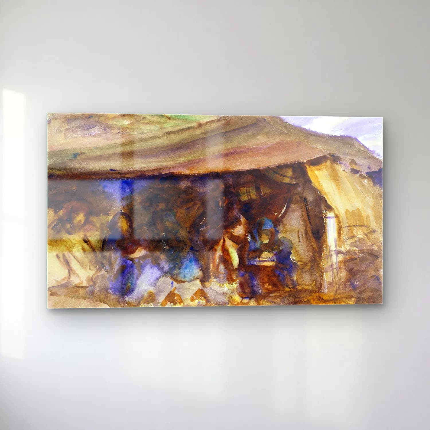 John Singer Sargent – Bedouin Tent cam tablo — sol açıdan görünüm