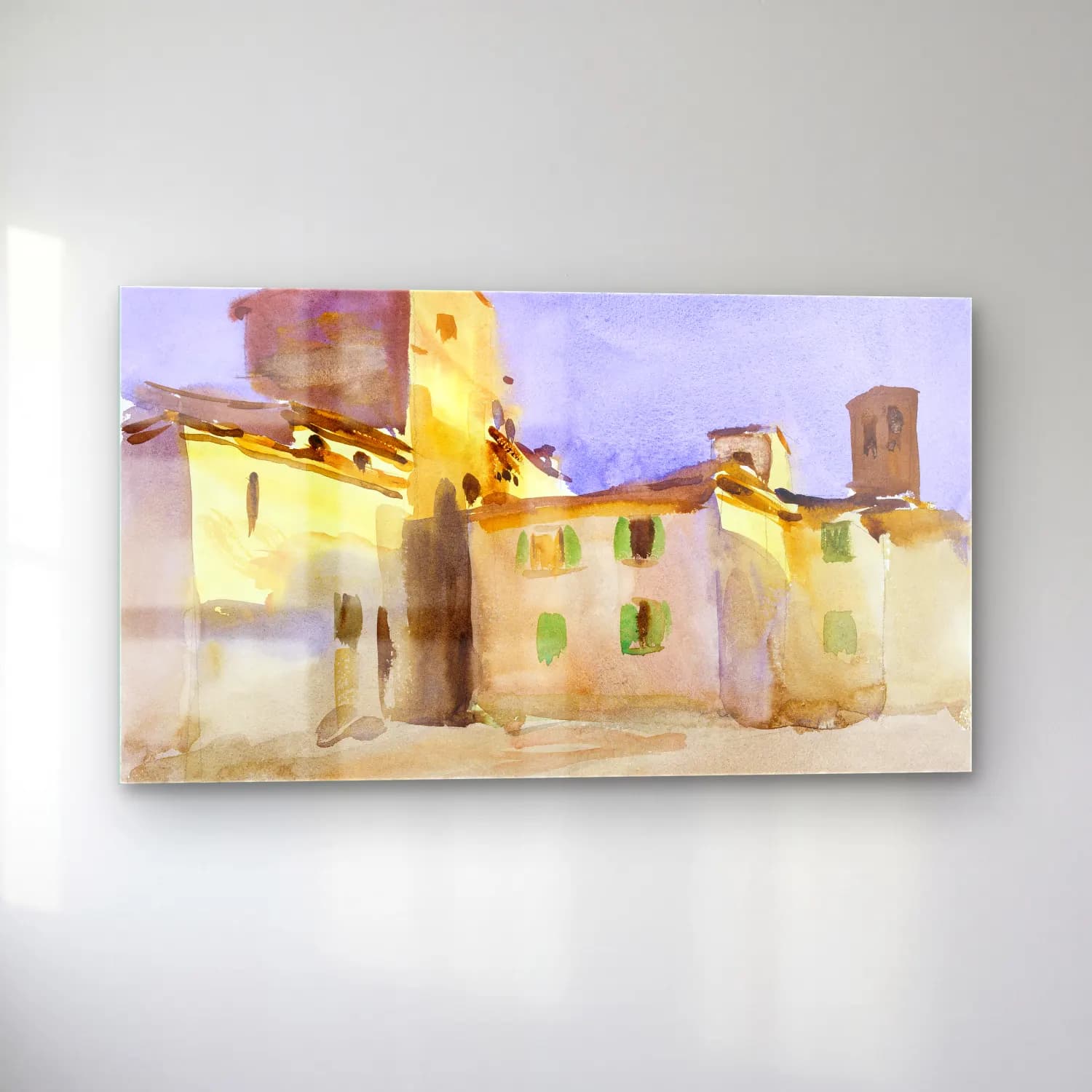 John Singer Sargent – Borgo San Lorenzo cam tablo — sol açıdan görünüm