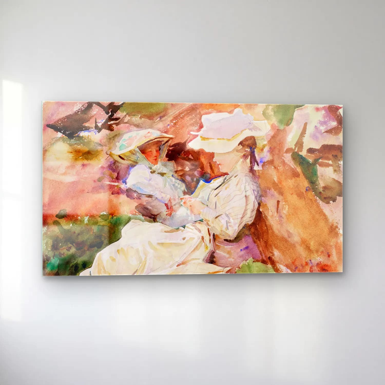 John Singer Sargent – Dorothy Barnard cam tablo — sol açıdan görünüm